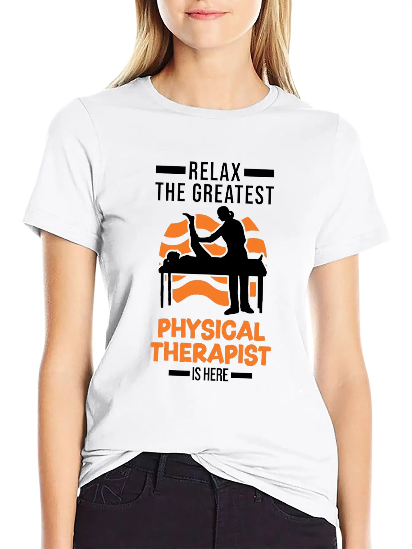 Greatest Physical Therapist Physio Physiotherapist Stylish Everyday T-Shirt – Unisex Basic Cotton Tee