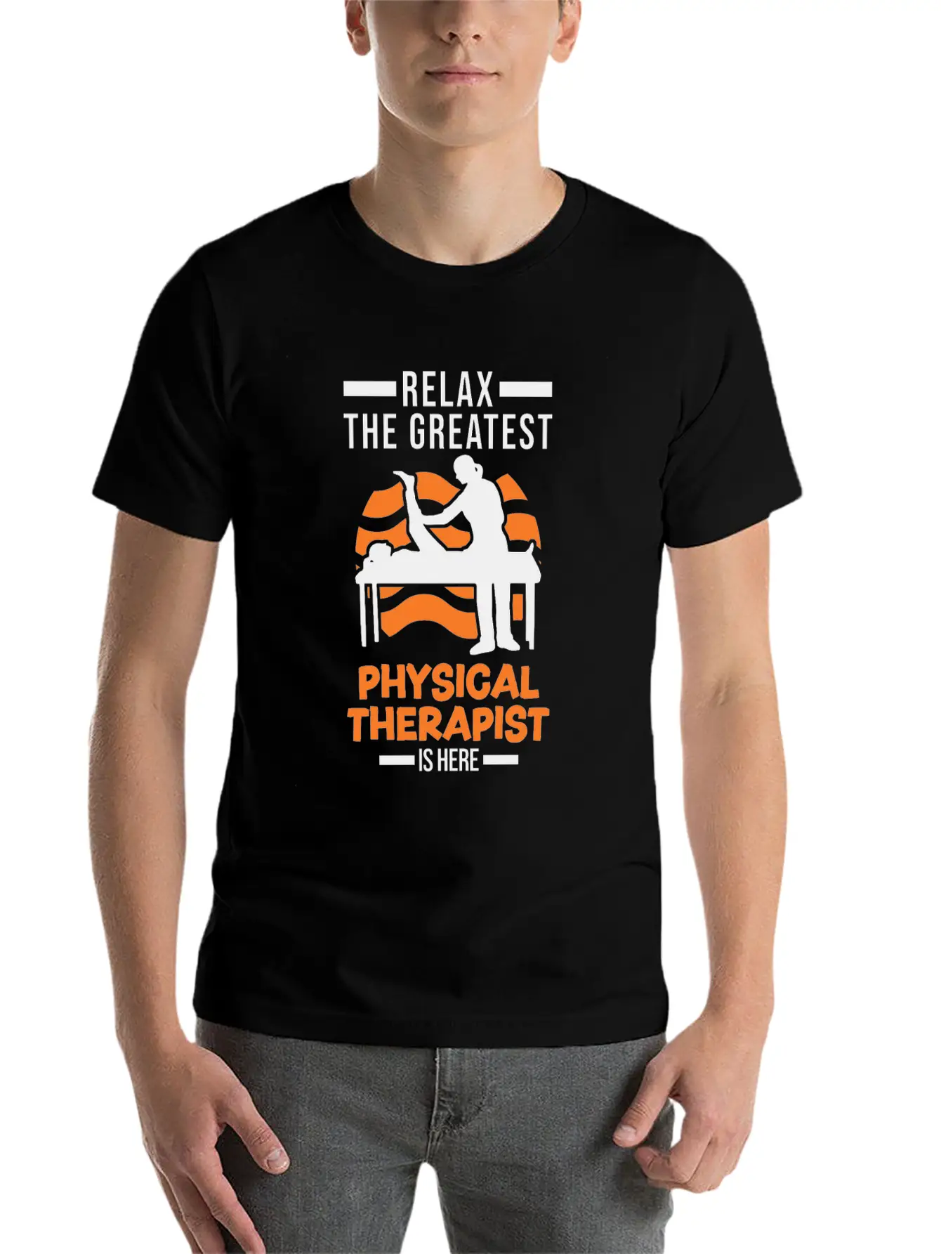 Greatest Physical Therapist Physio Physiotherapist Stylish Everyday T-Shirt – Unisex Basic Cotton Tee