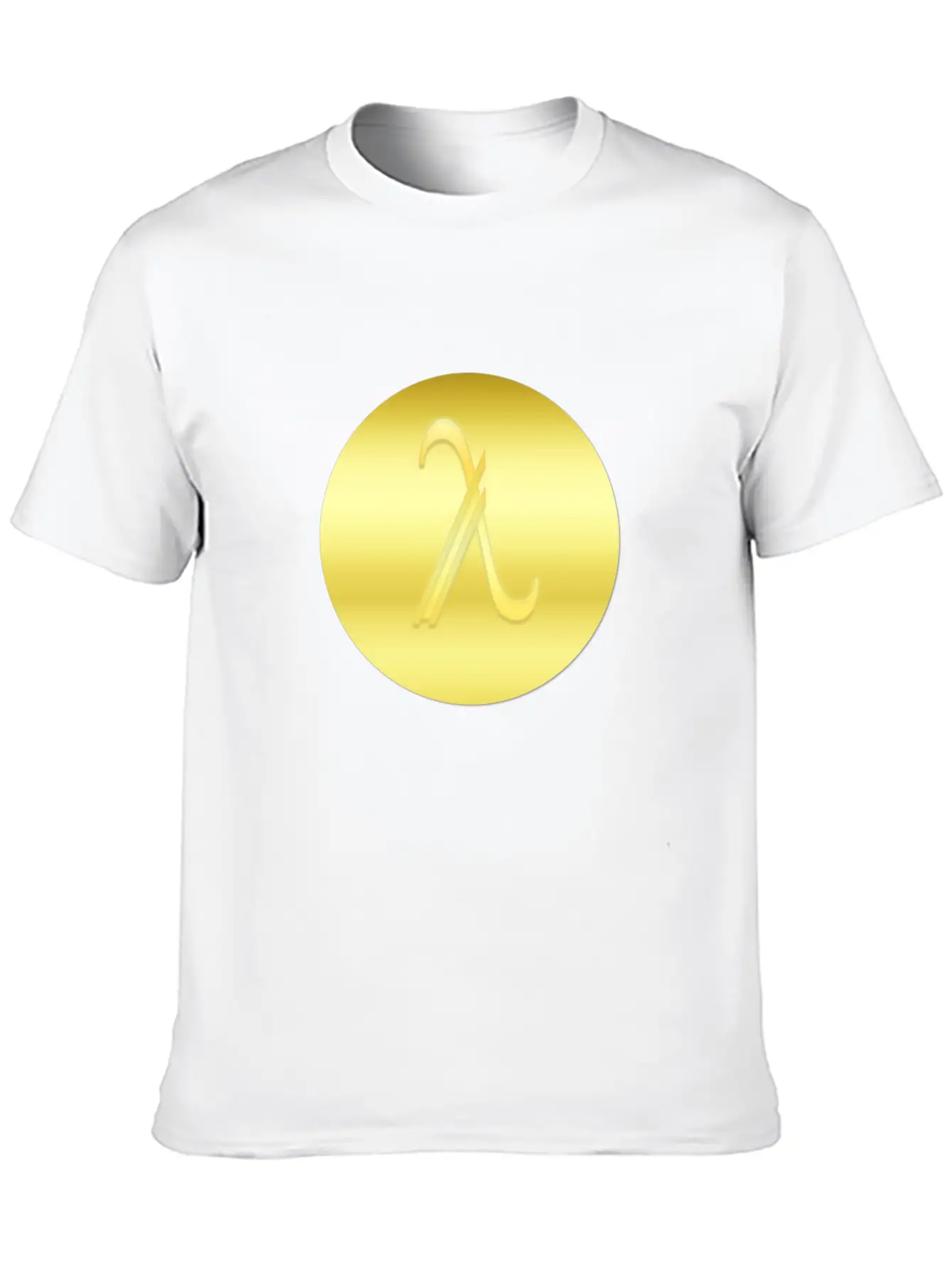 Greek Gold Litecoin Relaxed Everyday Tee – Lightweight And Durable Cotton