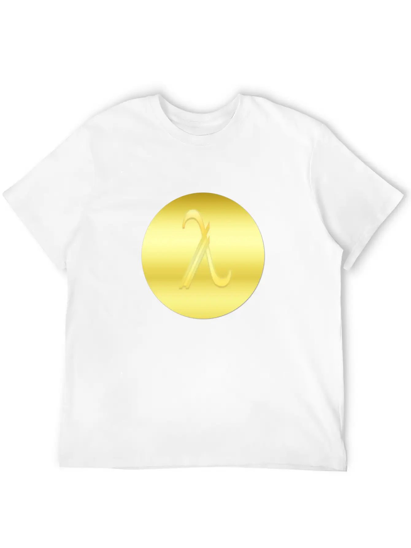 Greek Gold Litecoin Relaxed Everyday Tee – Lightweight And Durable Cotton
