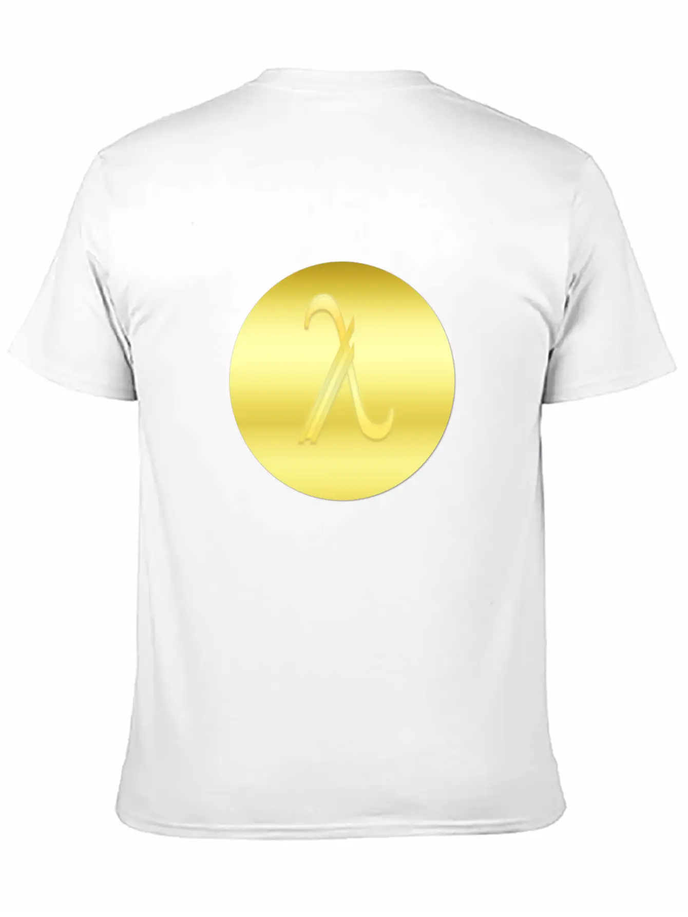 Greek Gold Litecoin Relaxed Everyday Tee – Lightweight And Durable Cotton