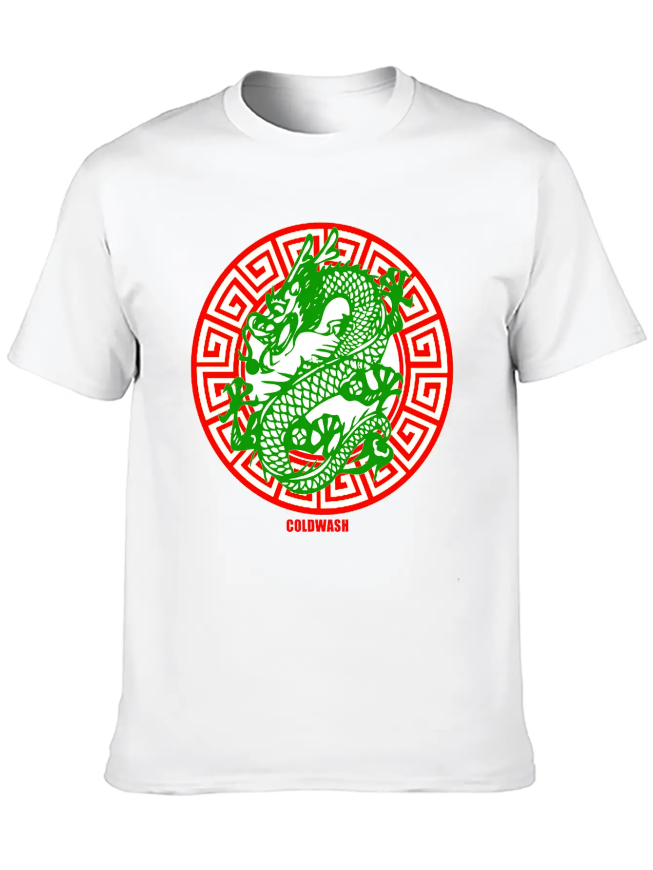 GREEN DRAGON Stylish Everyday T-Shirt – Unisex Basic Cotton Tee