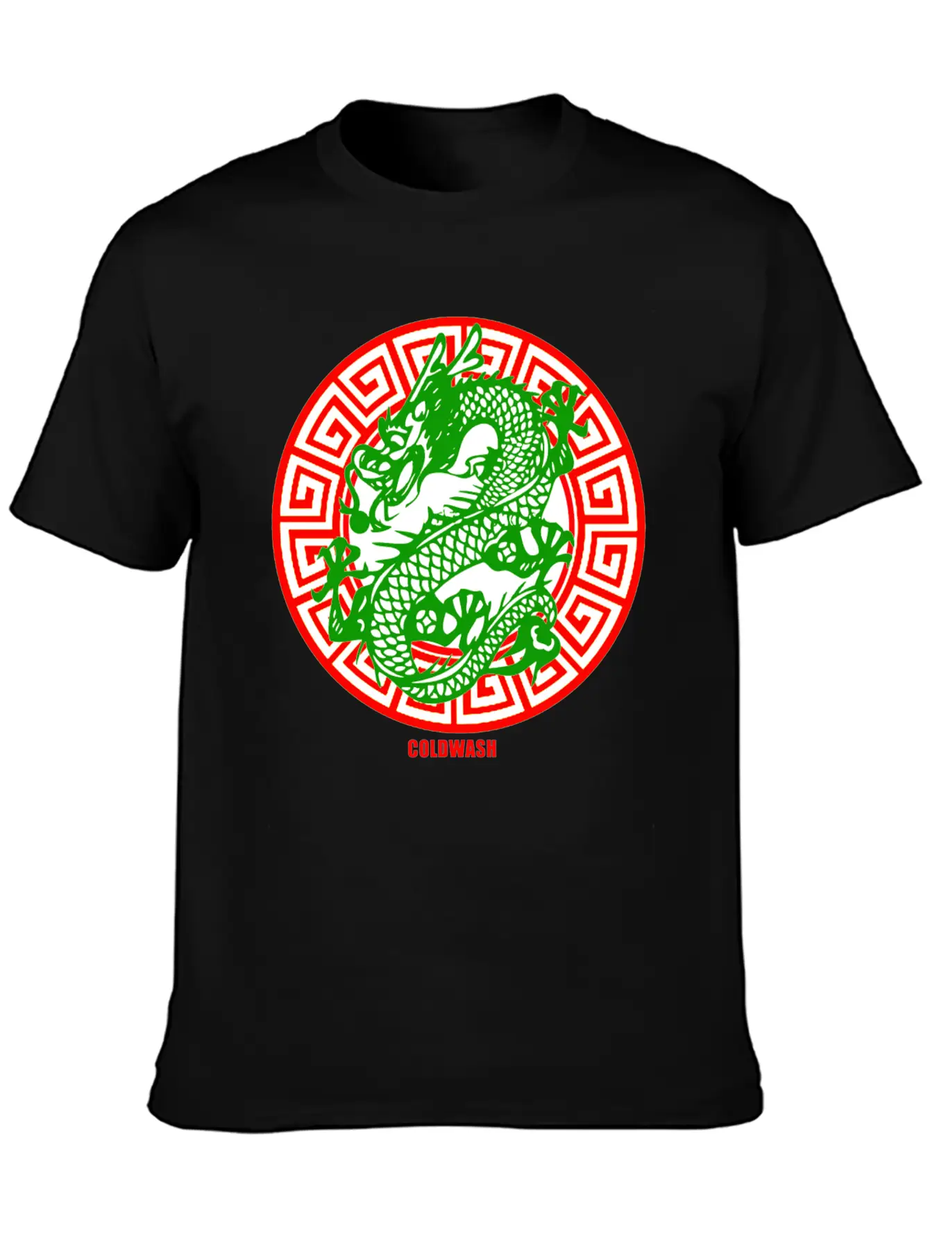 GREEN DRAGON Stylish Everyday T-Shirt – Unisex Basic Cotton Tee