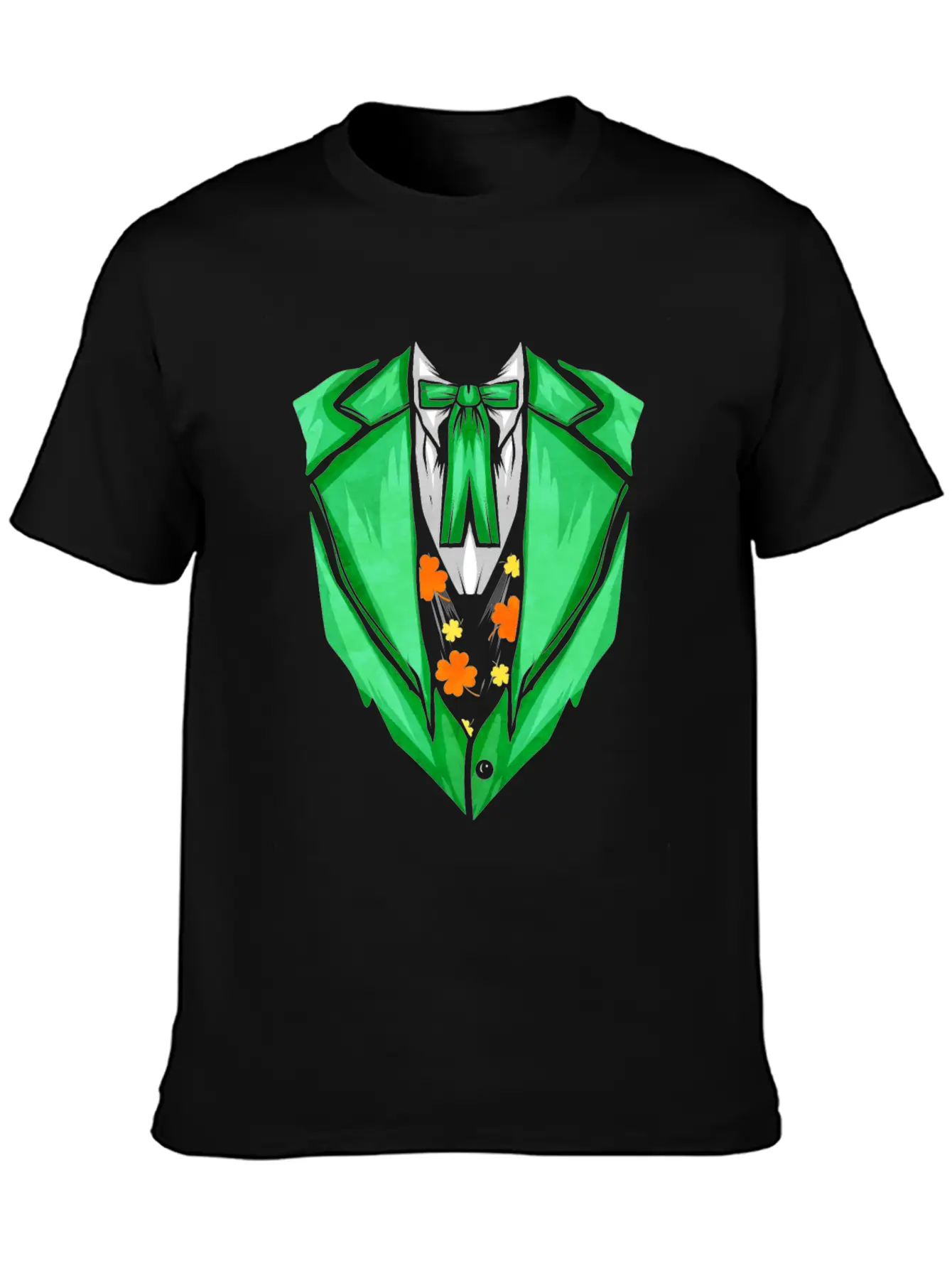 Green Outfit With Bow For St. Patricks Day Timeless Short Sleeve Tee – Comfy And Minimalist Design