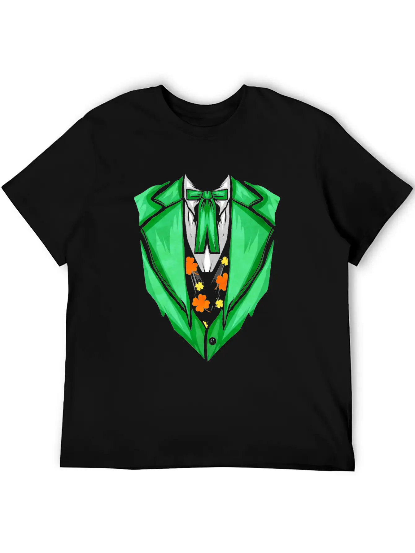 Green Outfit With Bow For St. Patricks Day Timeless Short Sleeve Tee – Comfy And Minimalist Design