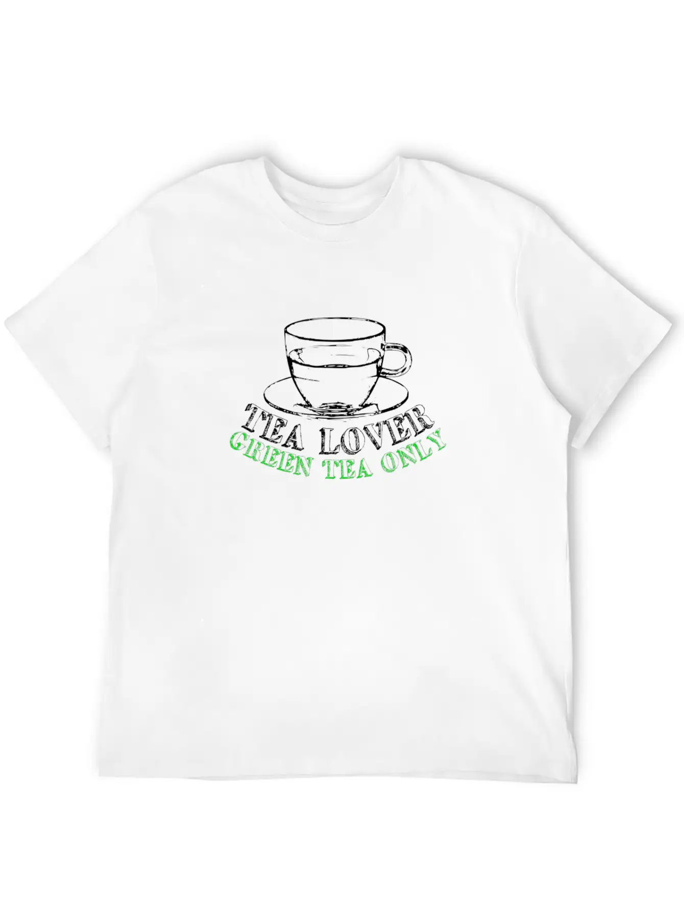 Green Tea Lover | Beverage Cup Relax Gift Timeless Short Sleeve Tee – Comfy And Minimalist Design