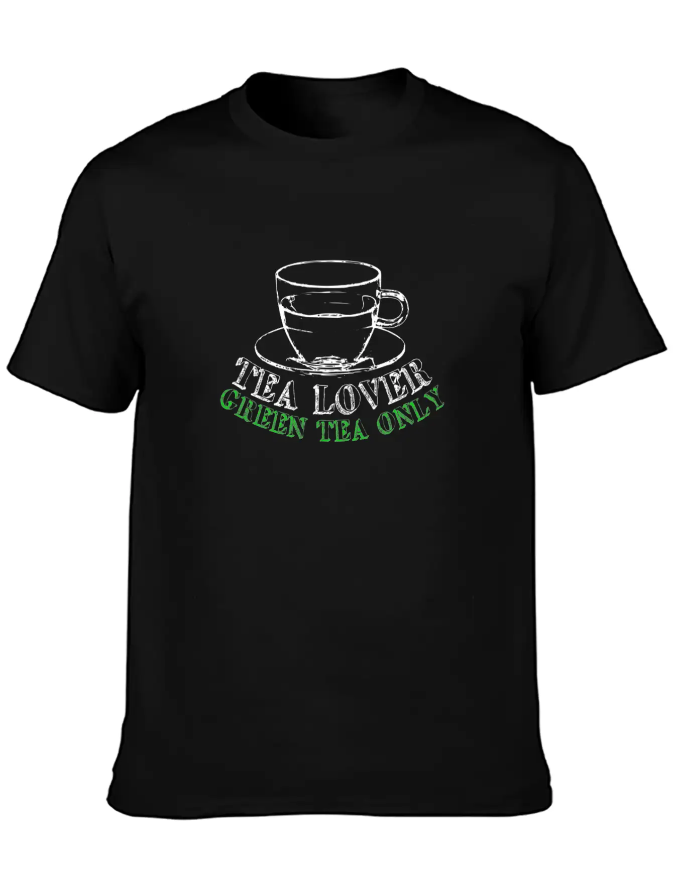 Green Tea Lover | Beverage Cup Relax Gift Timeless Short Sleeve Tee – Comfy And Minimalist Design
