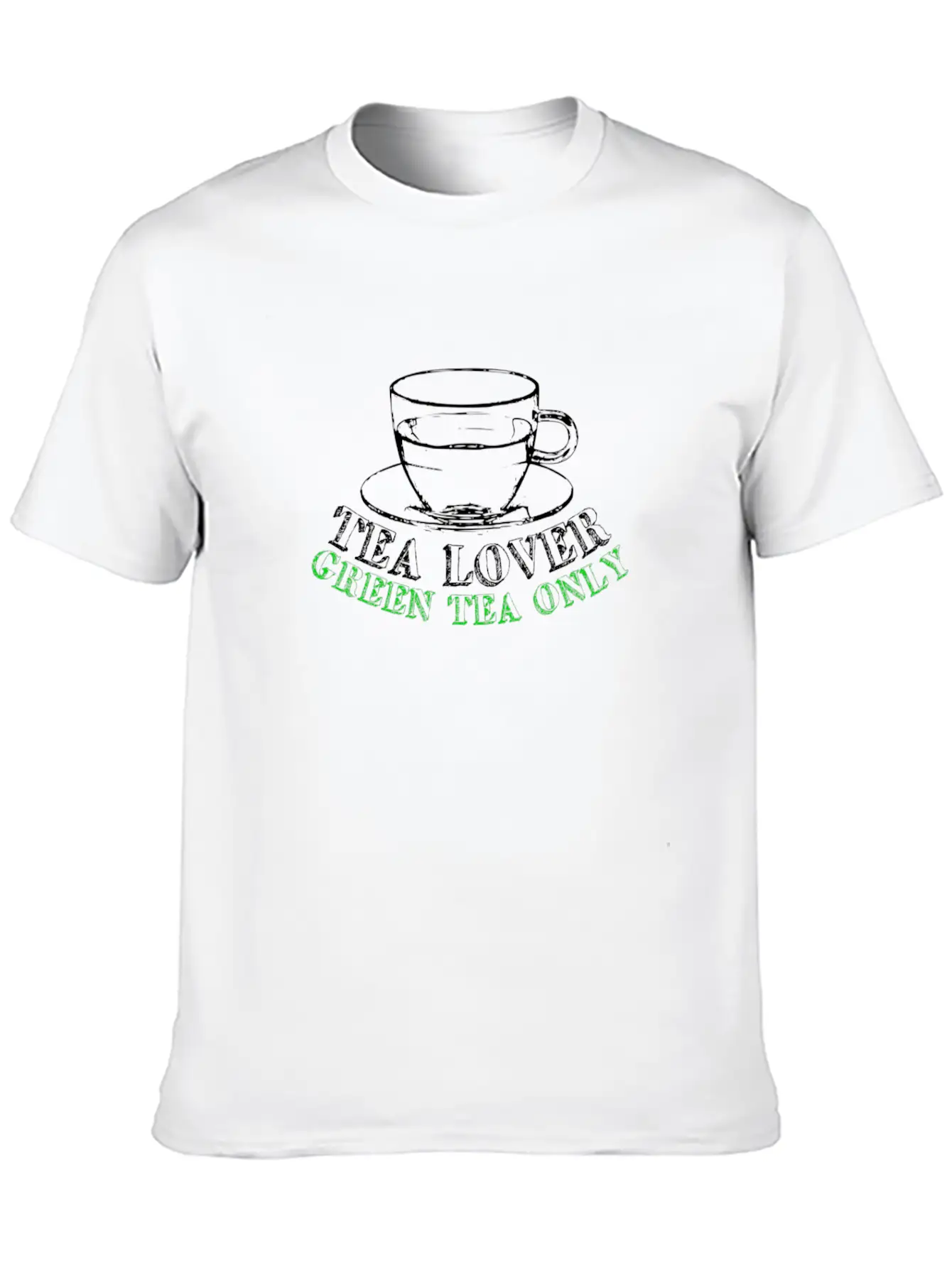 Green Tea Lover | Beverage Cup Relax Gift Timeless Short Sleeve Tee – Comfy And Minimalist Design