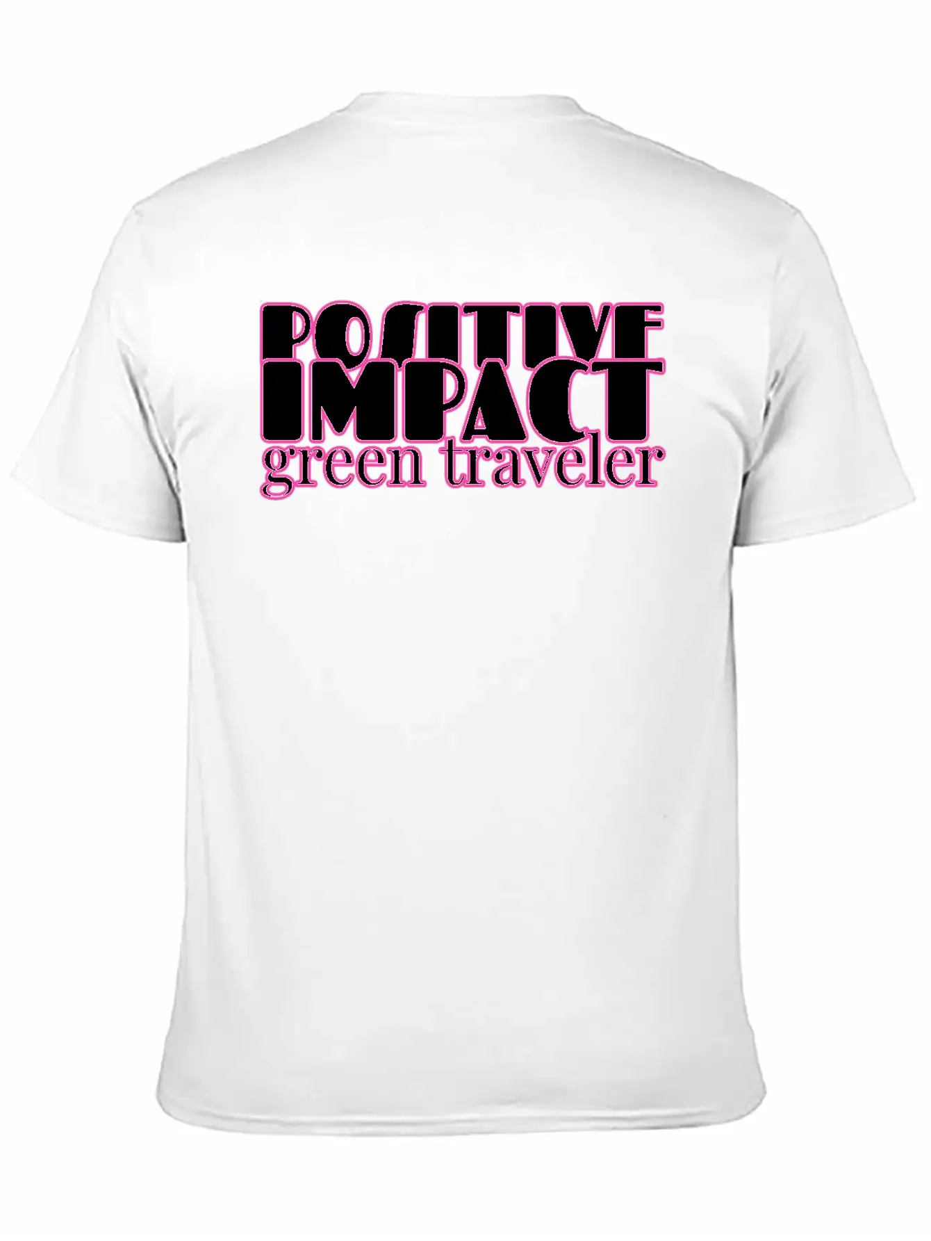 Green Traveler. Tourist, Traveling, Travel Unisex Short Sleeve Soft Cotton T-Shirt – Casual Everyday Wear