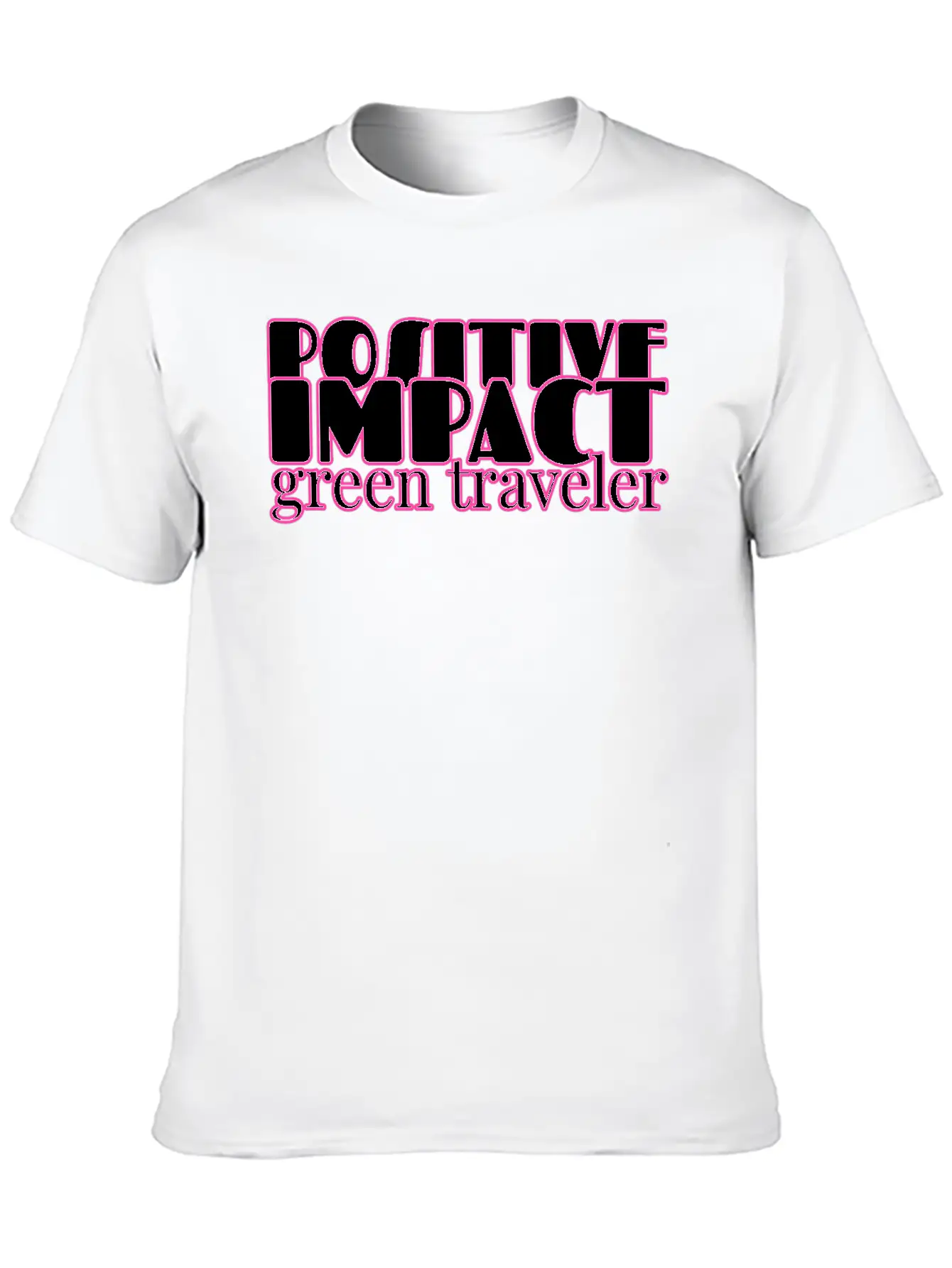 Green Traveler. Tourist, Traveling, Travel Unisex Short Sleeve Soft Cotton T-Shirt – Casual Everyday Wear
