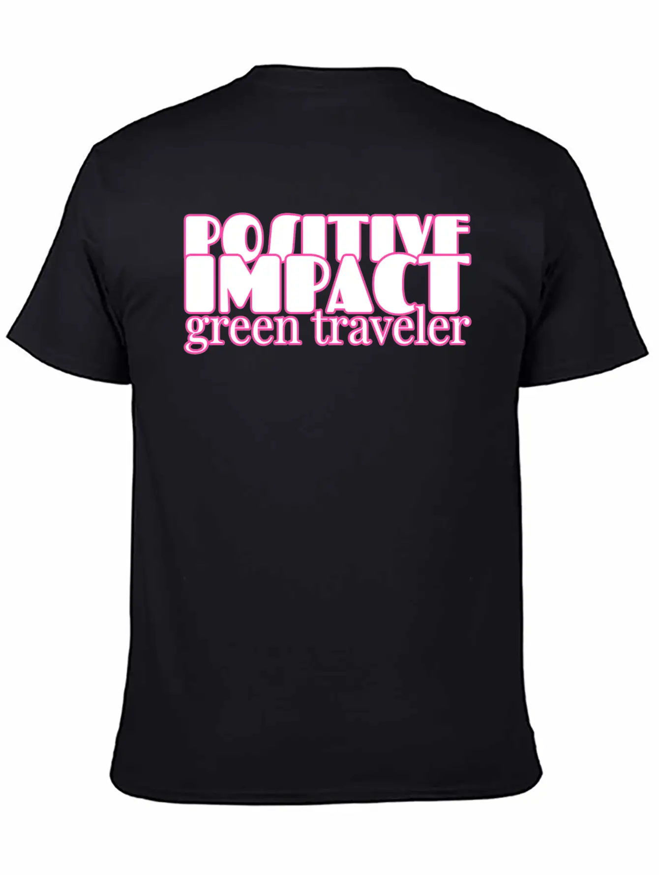 Green Traveler. Tourist, Traveling, Travel Unisex Short Sleeve Soft Cotton T-Shirt – Casual Everyday Wear