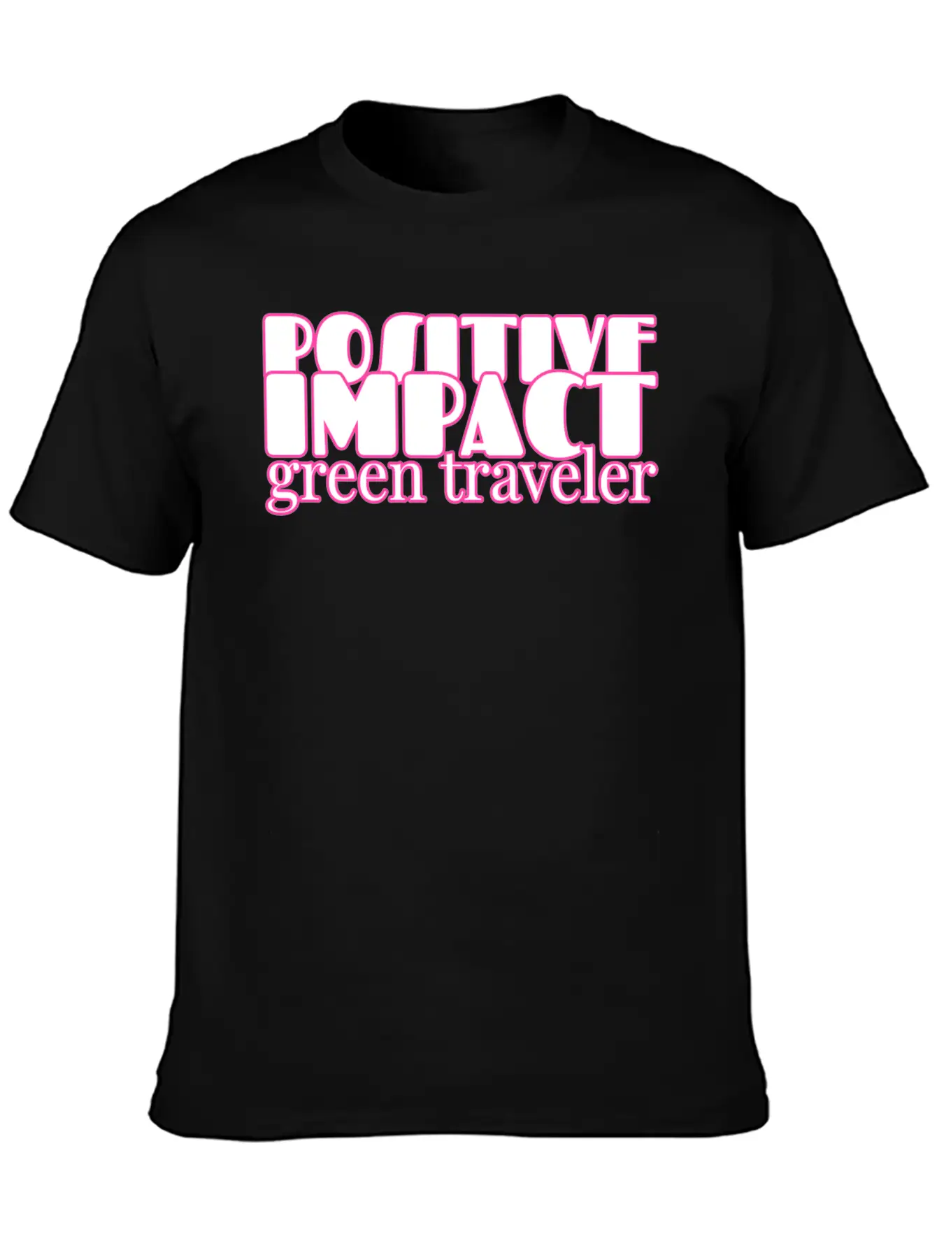 Green Traveler. Tourist, Traveling, Travel Unisex Short Sleeve Soft Cotton T-Shirt – Casual Everyday Wear