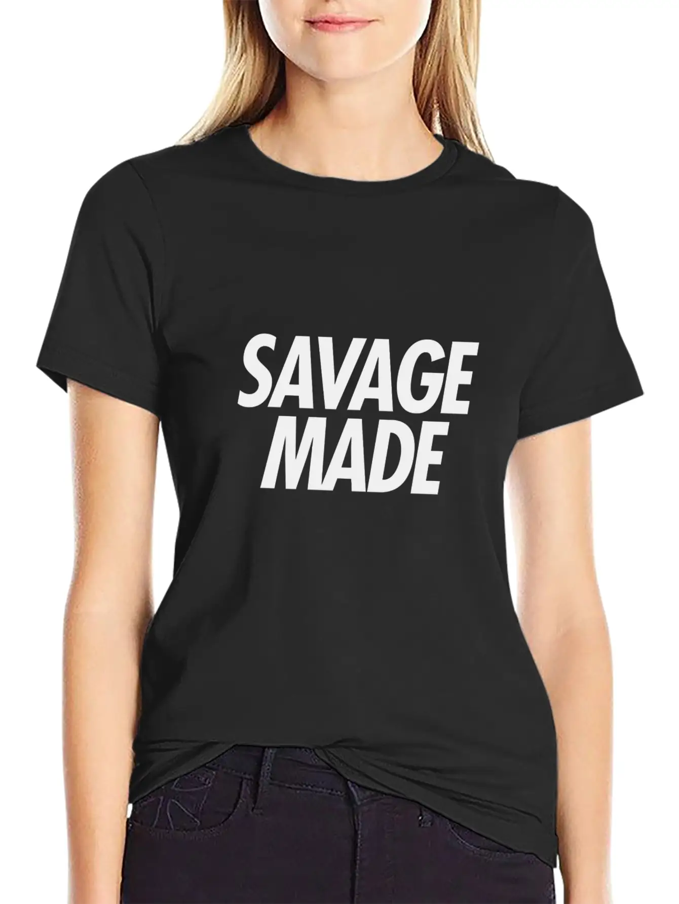 Grey Savage Tee Essential Unisex Summer Tee – Soft Cotton Casual Fit