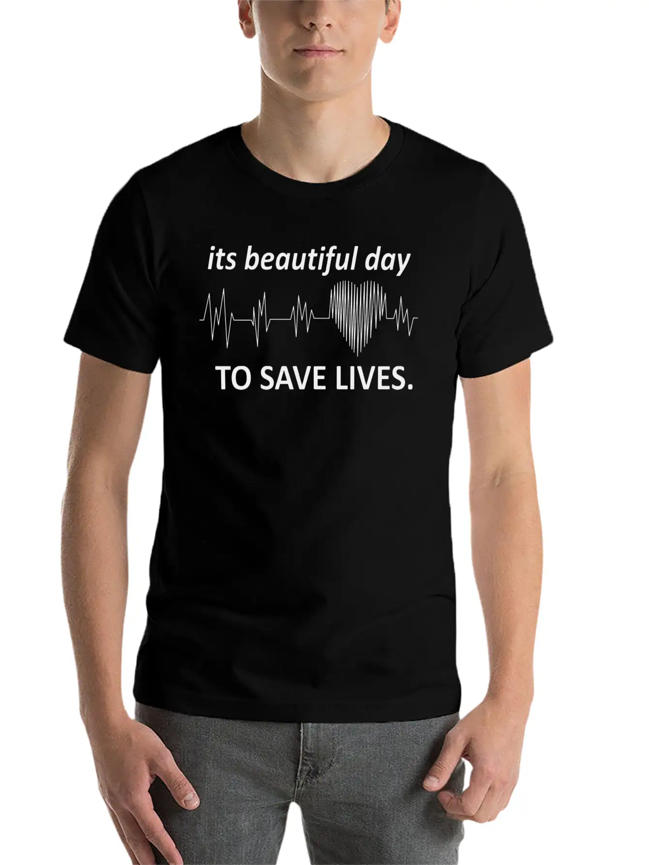 Grey Sloan Memorial Hospital Its Beautiful Day. Timeless Short Sleeve Tee – Comfy And Minimalist Design