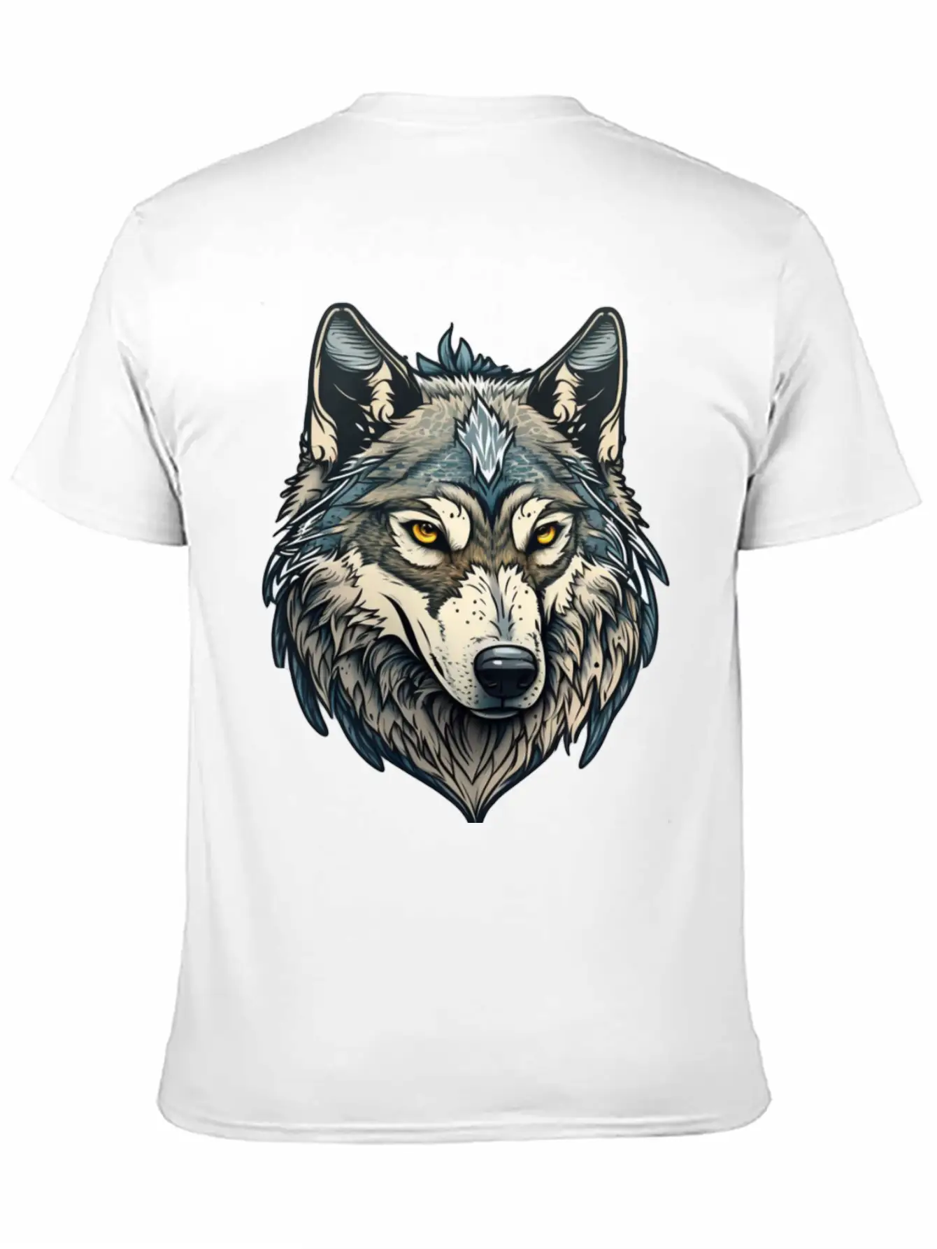 Grey Wolf Basic Graphic T-Shirt – Daily Comfort In Soft Cotton