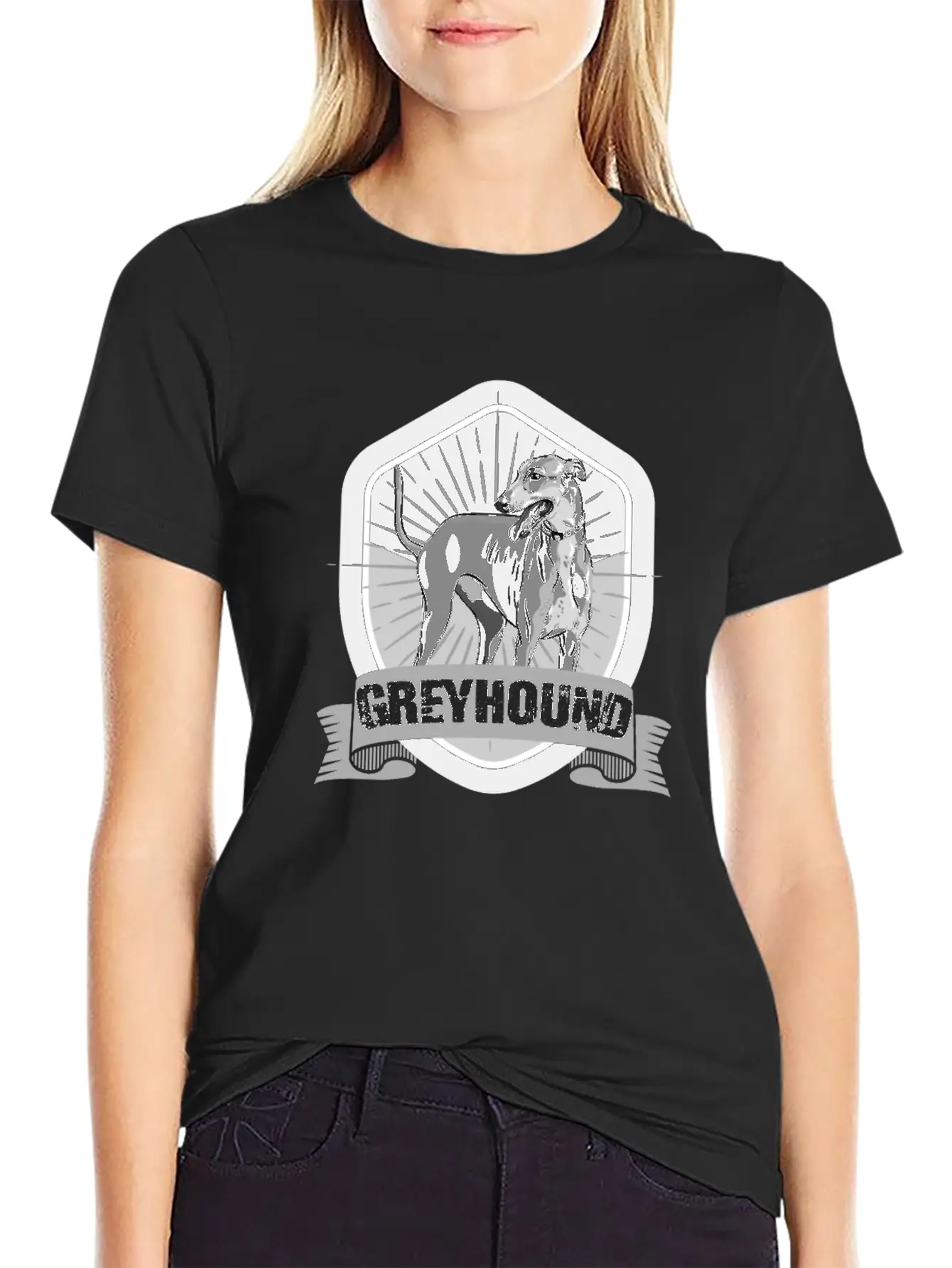 Greyhound, Galgo, Italian Stylish Everyday T-Shirt – Unisex Basic Cotton Tee