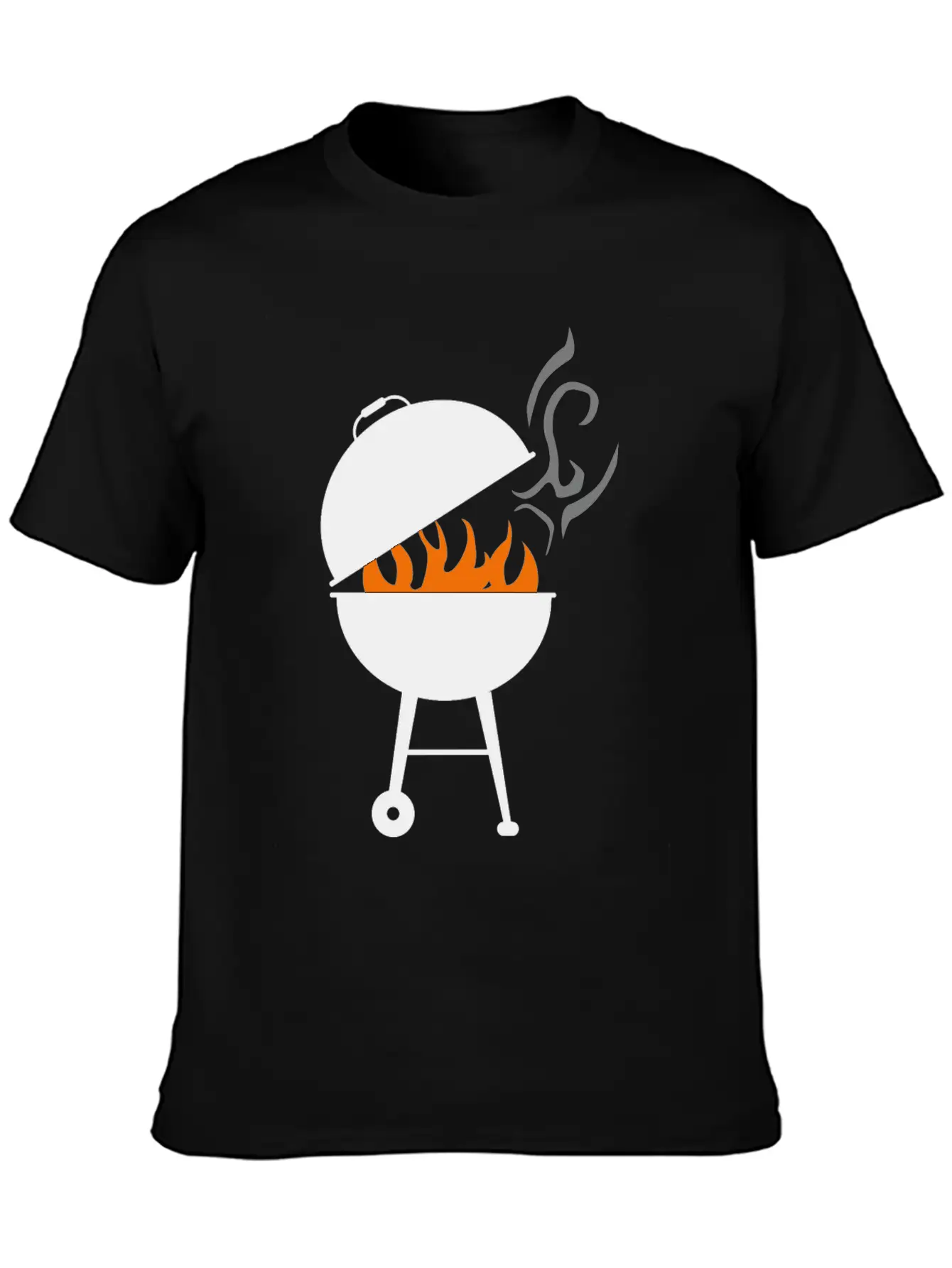 Grill Unisex Short Sleeve Soft Cotton T-Shirt – Casual Everyday Wear
