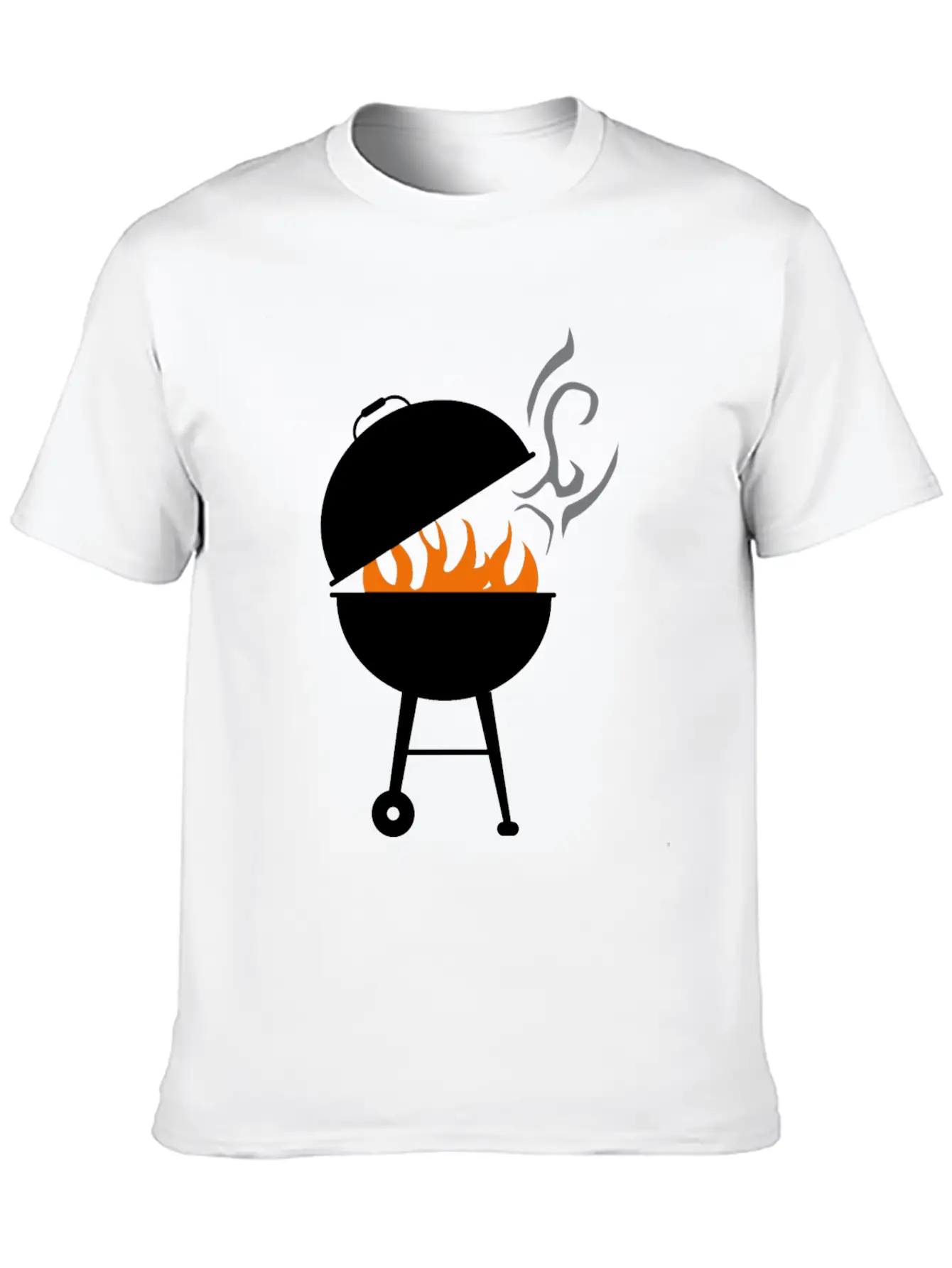 Grill Unisex Short Sleeve Soft Cotton T-Shirt – Casual Everyday Wear