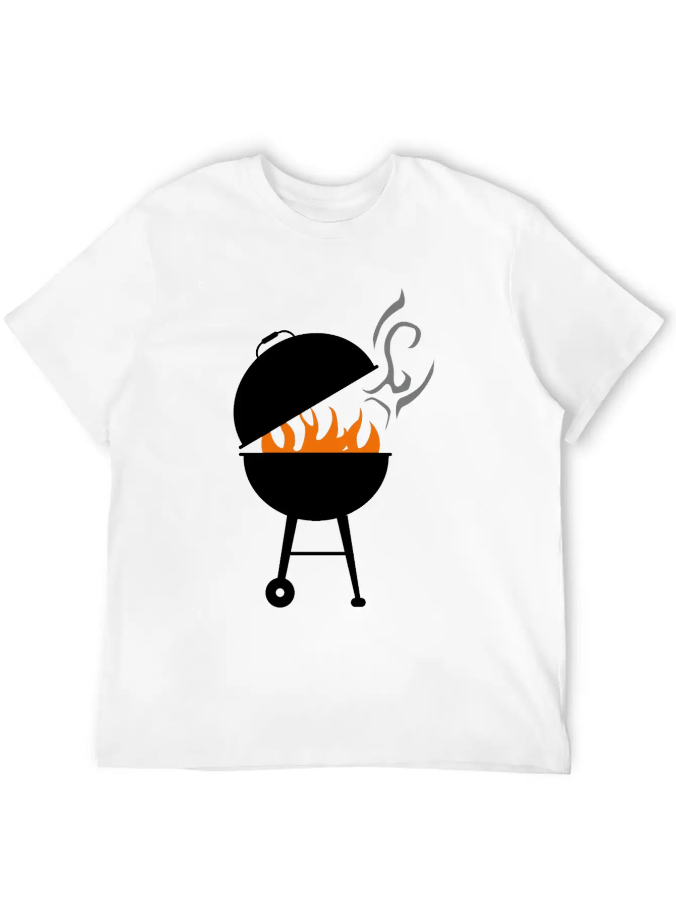 Grill Unisex Short Sleeve Soft Cotton T-Shirt – Casual Everyday Wear