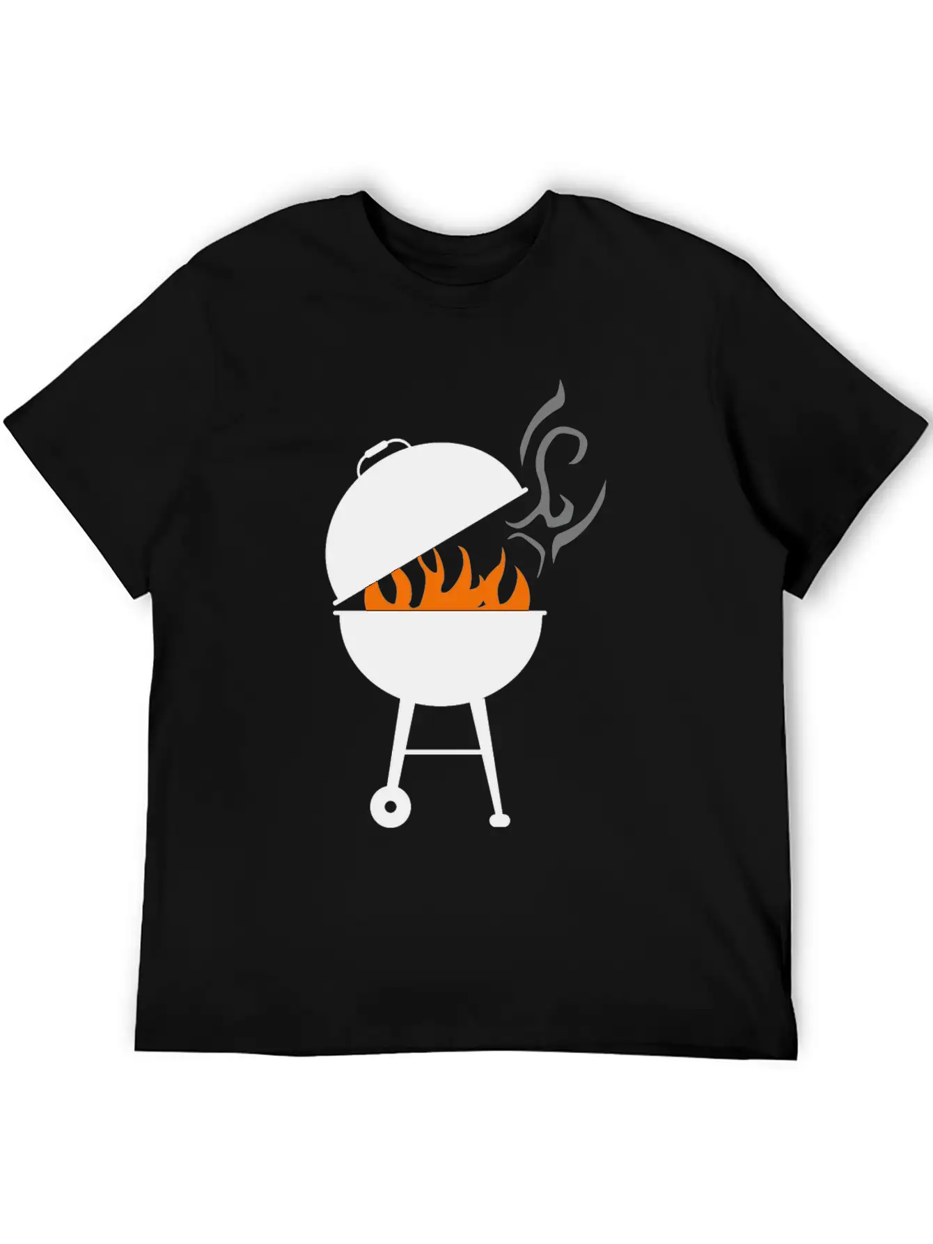 Grill Unisex Short Sleeve Soft Cotton T-Shirt – Casual Everyday Wear