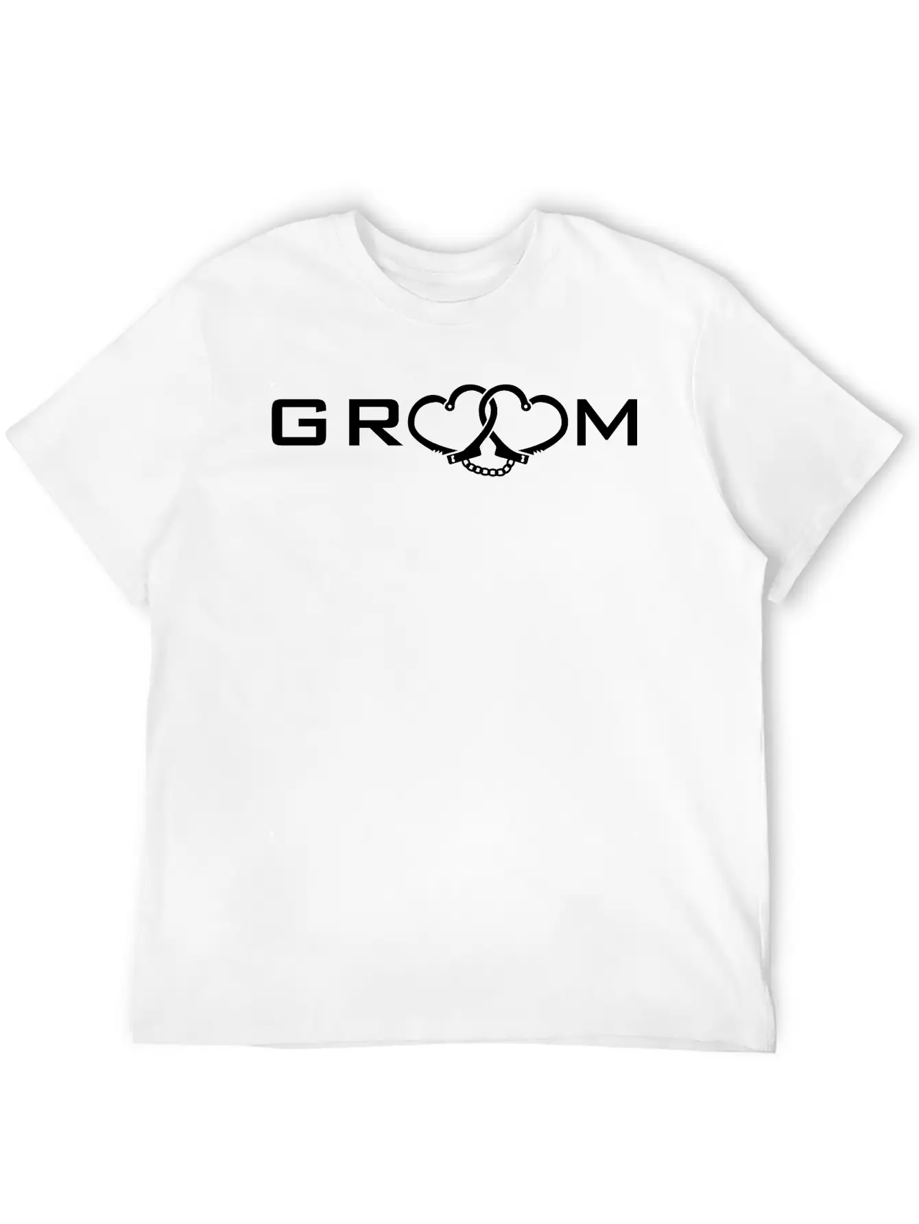 Groom Handcuff Stylish Everyday T-Shirt – Unisex Basic Cotton Tee