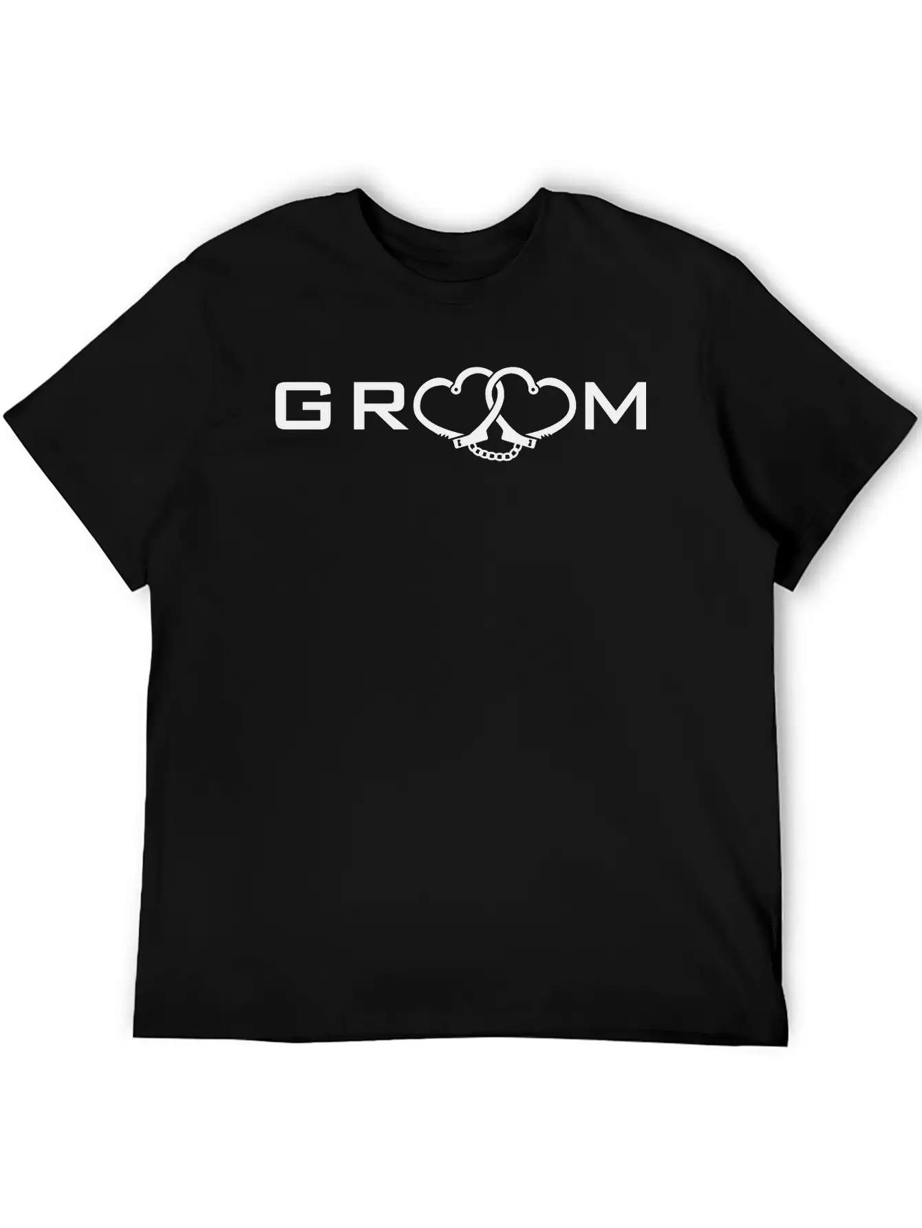 Groom Handcuff Stylish Everyday T-Shirt – Unisex Basic Cotton Tee