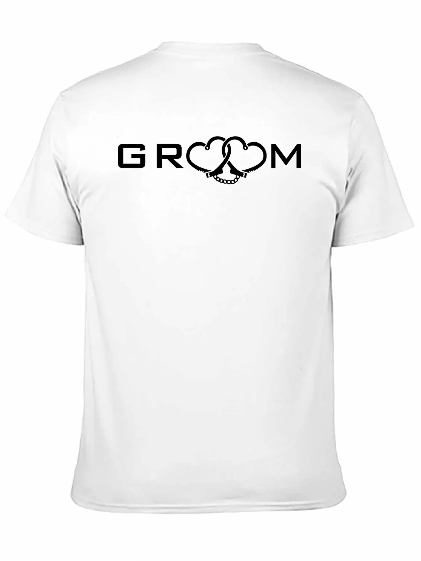 Groom Handcuff Stylish Everyday T-Shirt – Unisex Basic Cotton Tee