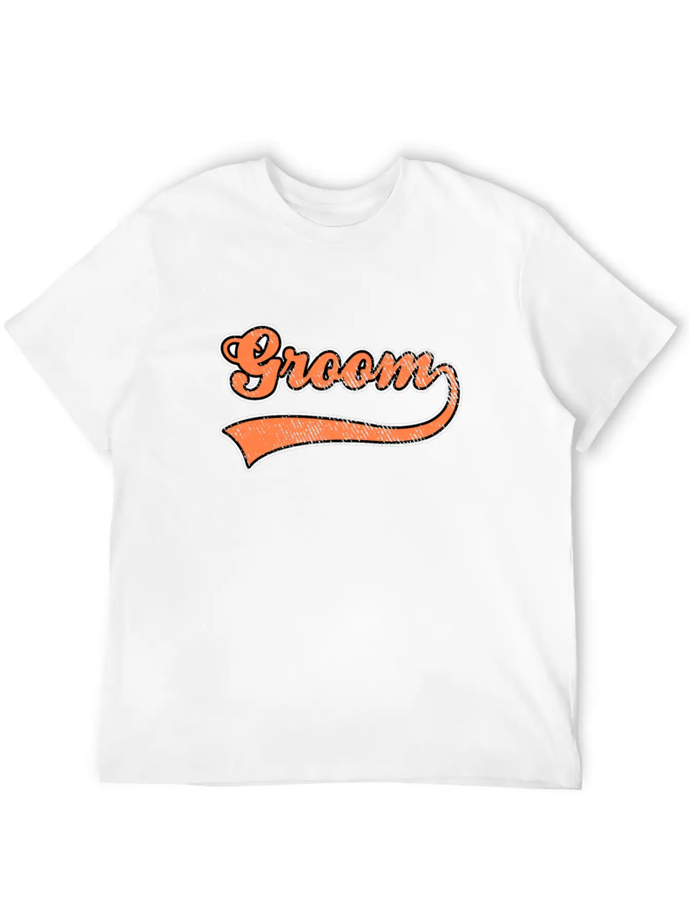 Groom Lettering Unisex Casual T-Shirt – Clean Design For Daily Comfort