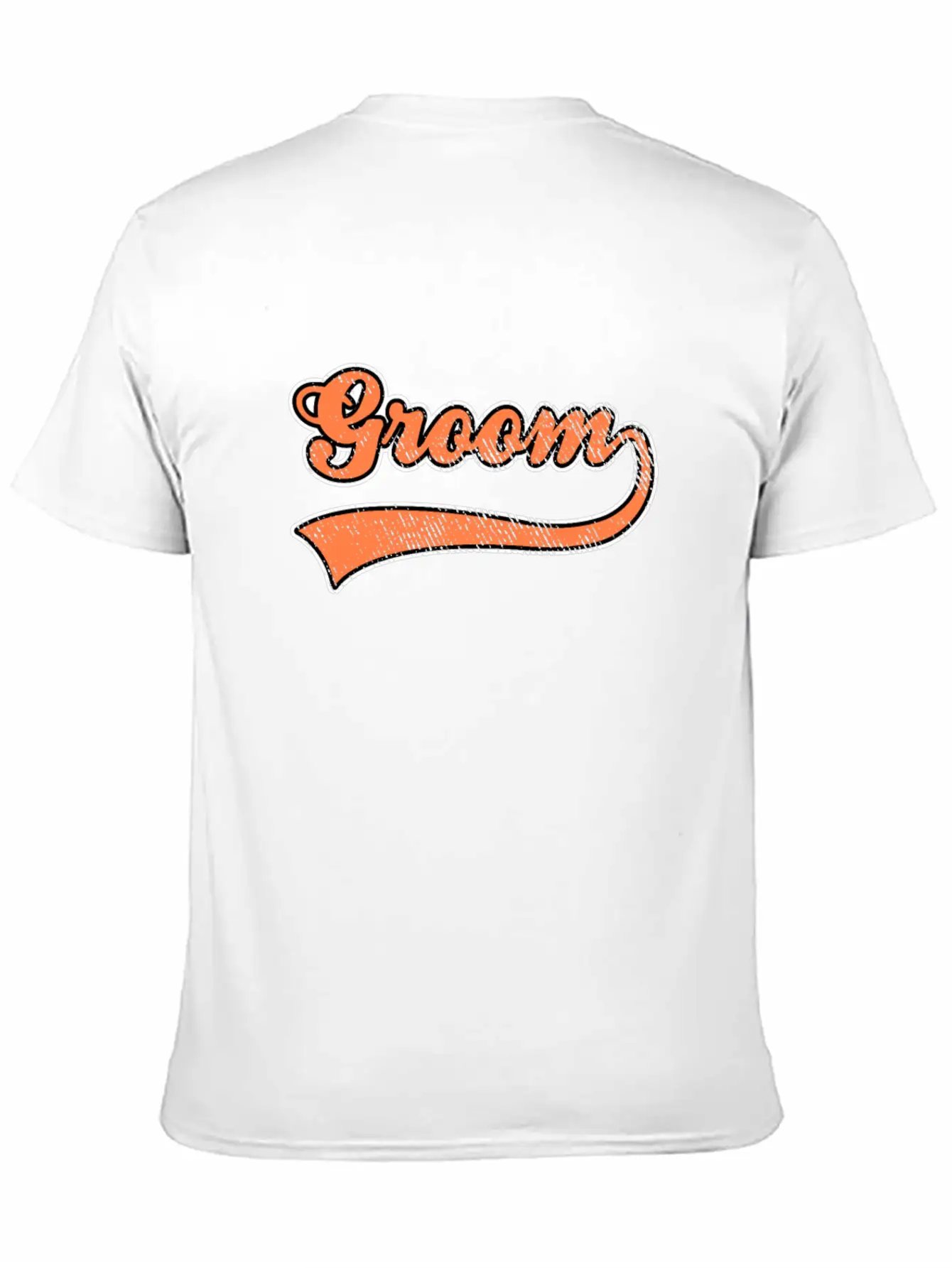 Groom Lettering Unisex Casual T-Shirt – Clean Design For Daily Comfort