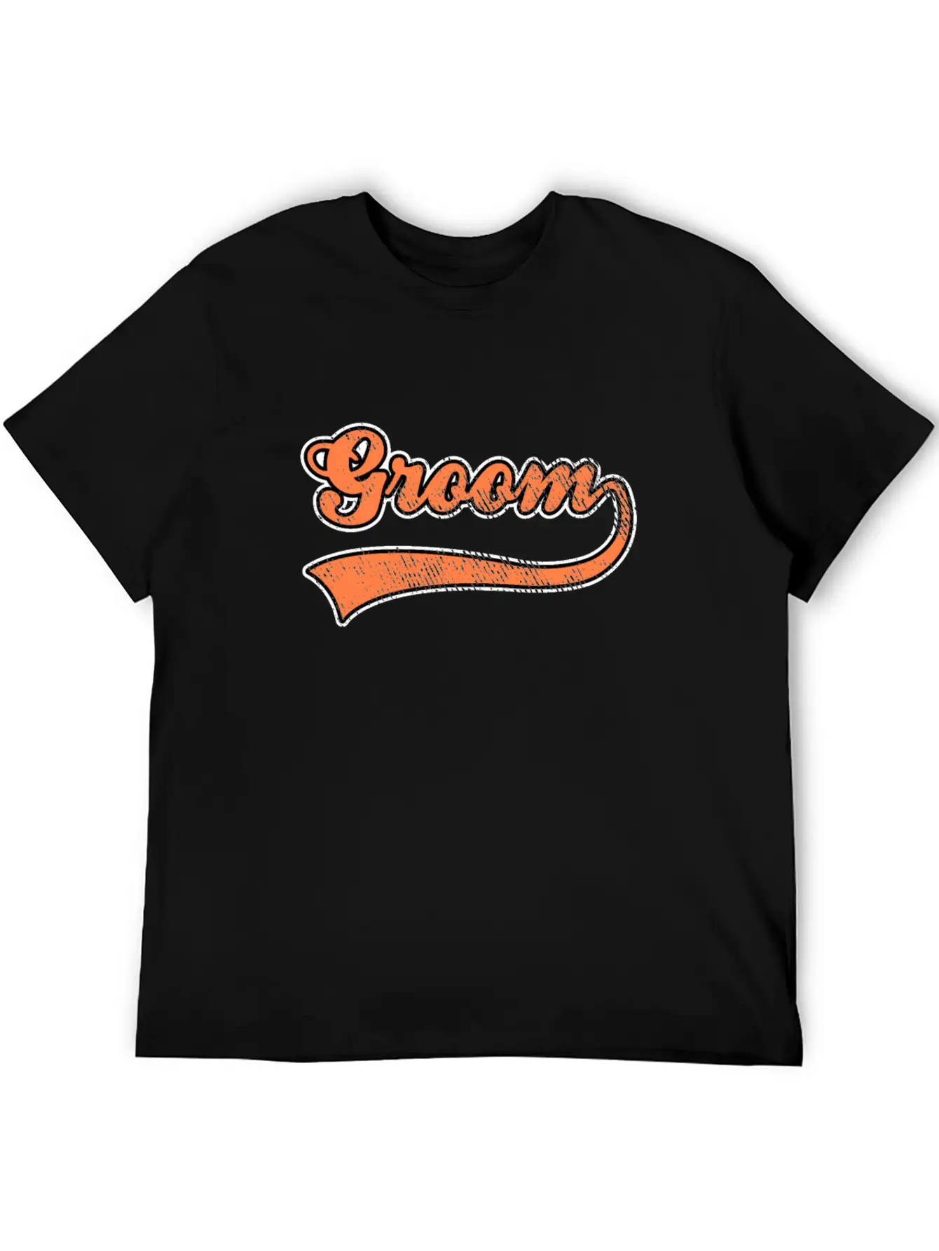 Groom Lettering Unisex Casual T-Shirt – Clean Design For Daily Comfort