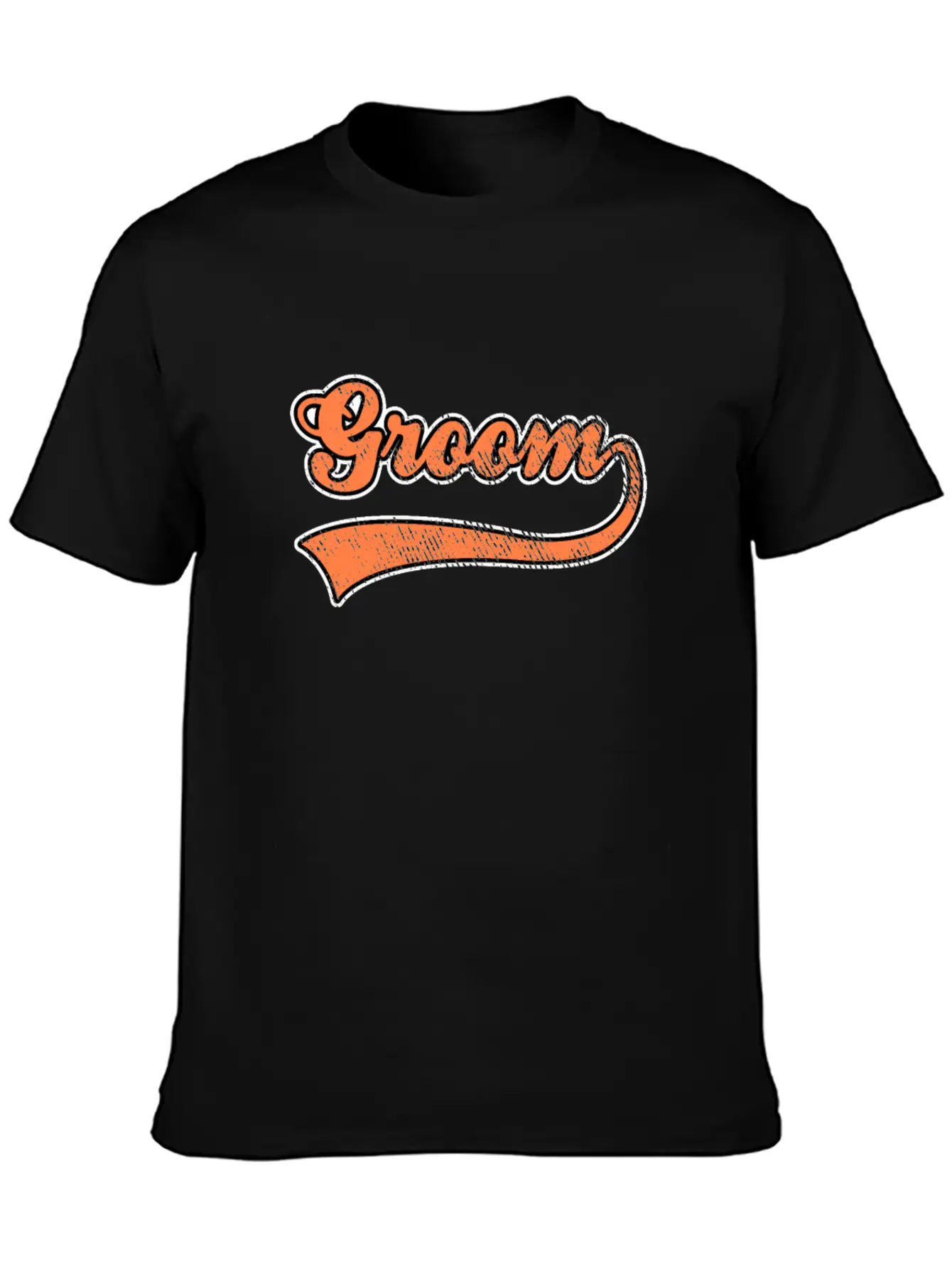 Groom Lettering Unisex Casual T-Shirt – Clean Design For Daily Comfort