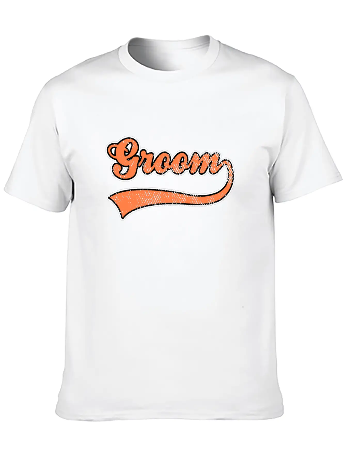 Groom Lettering Unisex Casual T-Shirt – Clean Design For Daily Comfort