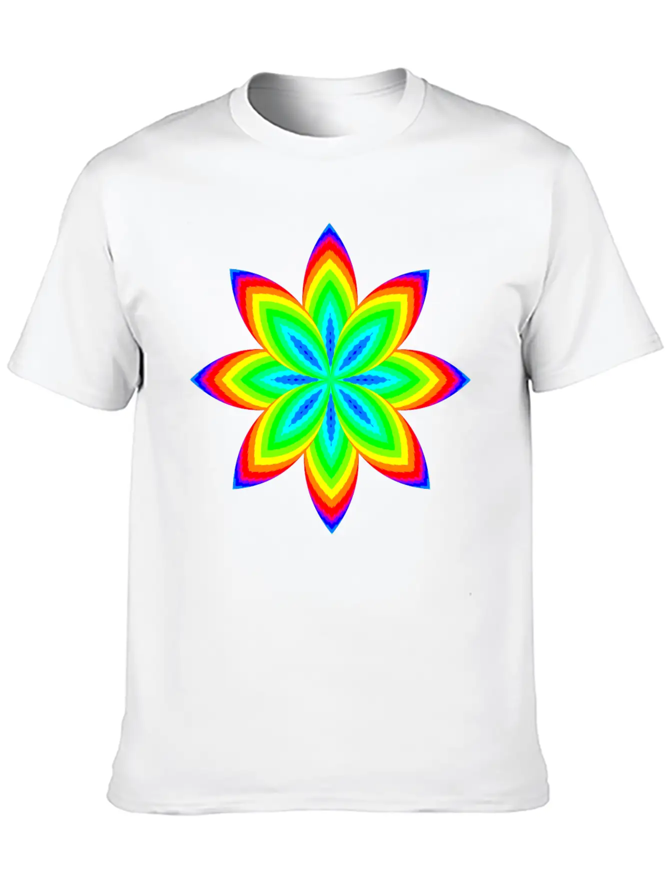 Groovy Geometry 7 Comfortable Minimalist Graphic Tee – Summer Style Essential