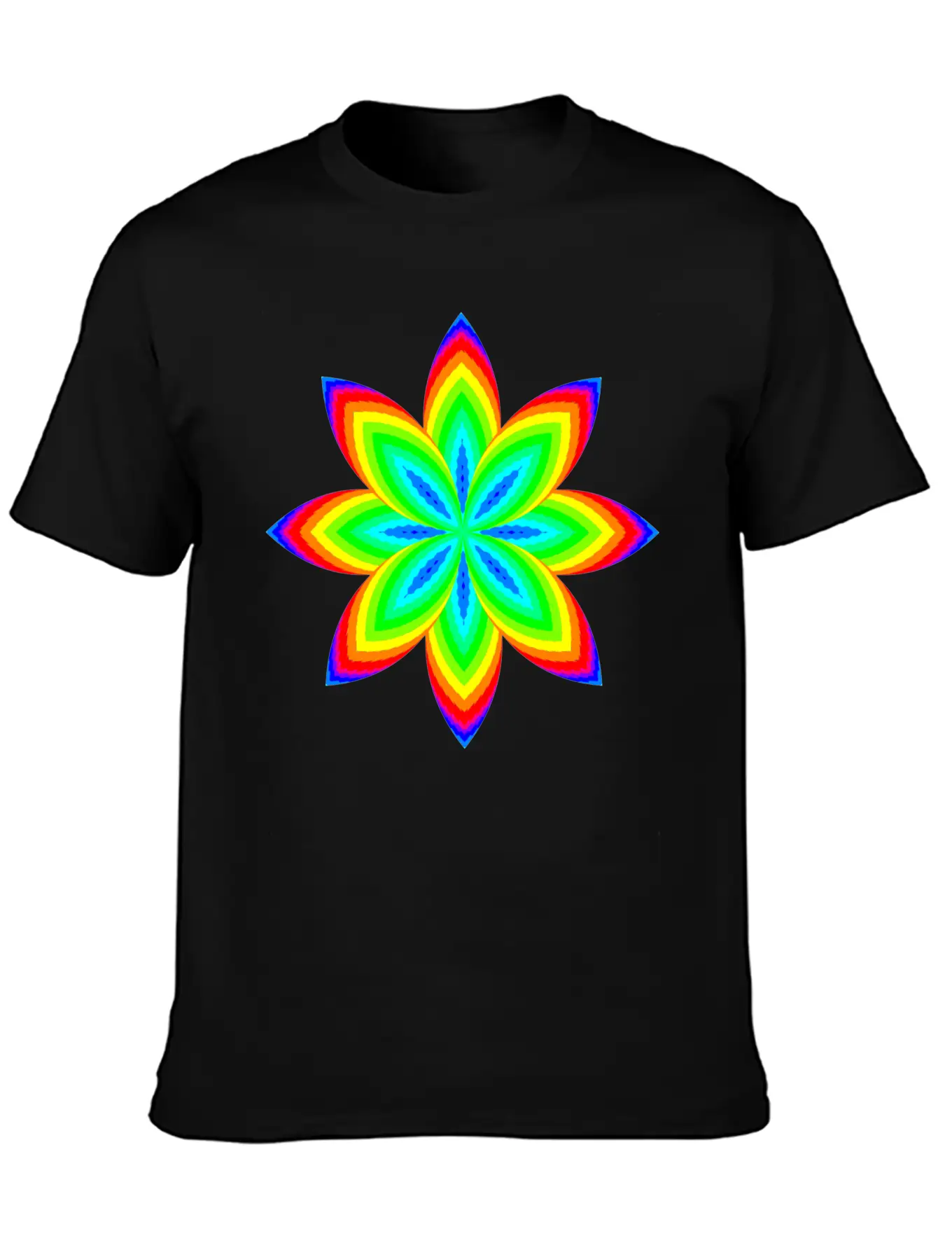 Groovy Geometry 7 Comfortable Minimalist Graphic Tee – Summer Style Essential