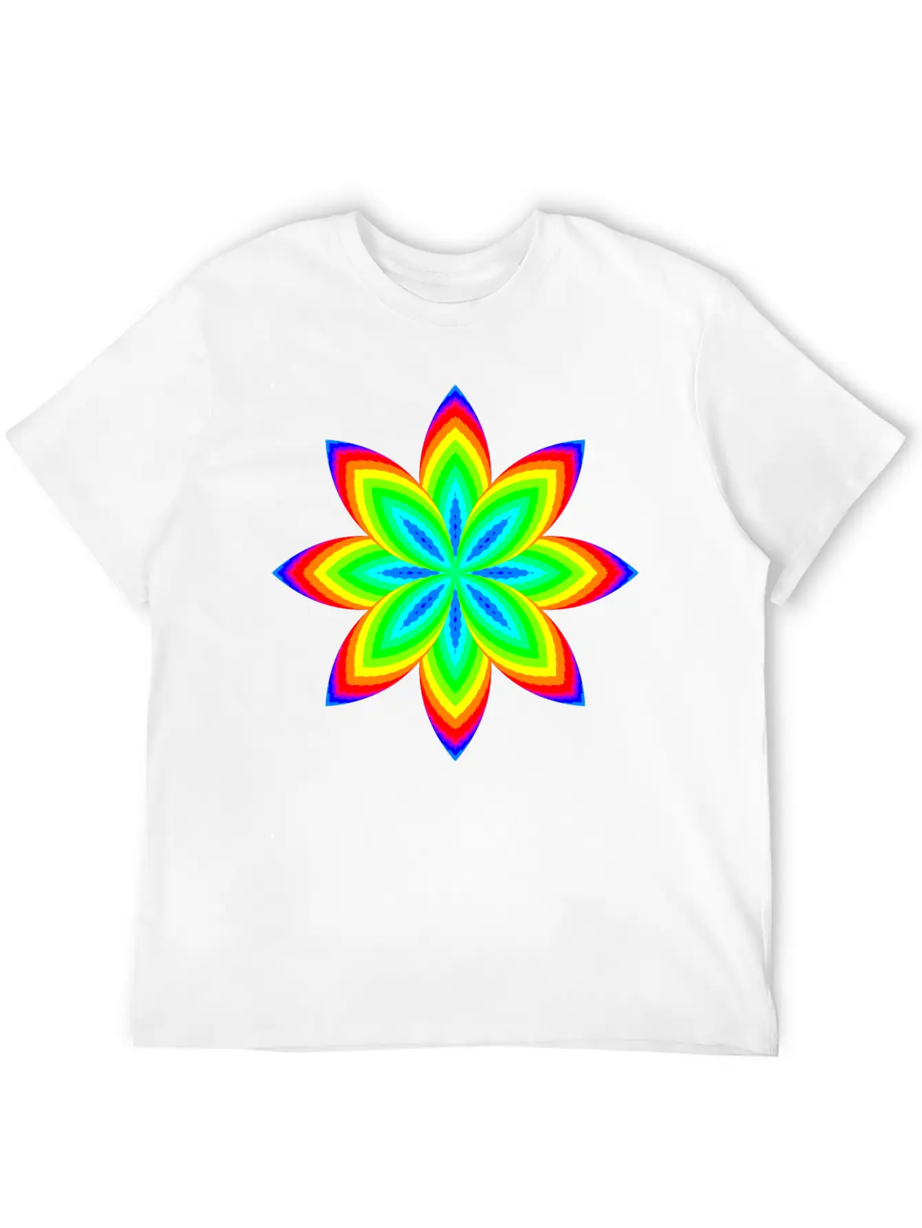 Groovy Geometry 7 Comfortable Minimalist Graphic Tee – Summer Style Essential
