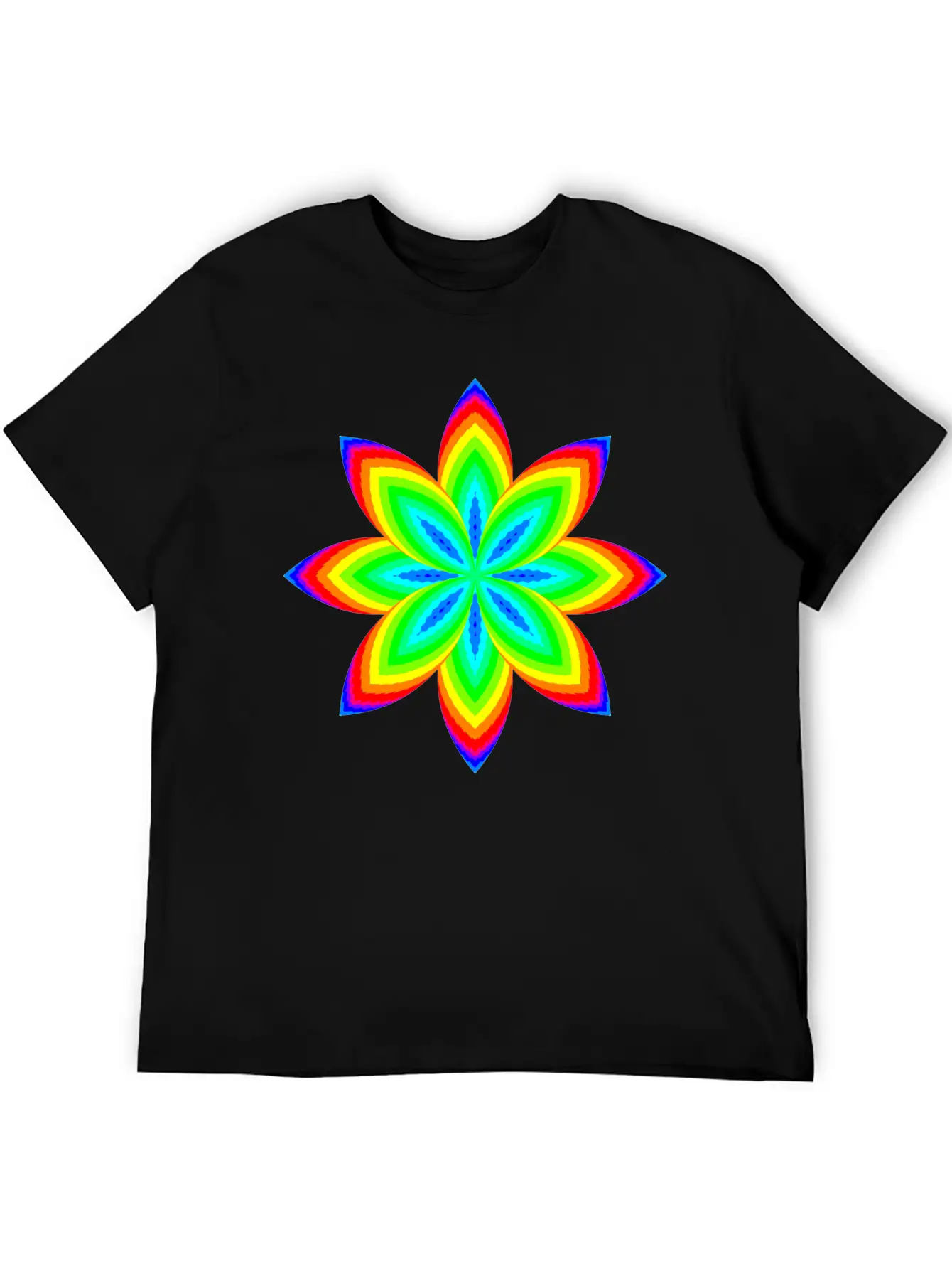 Groovy Geometry 7 Comfortable Minimalist Graphic Tee – Summer Style Essential