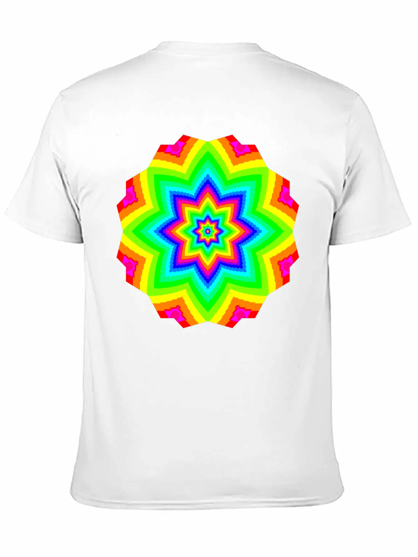 Groovy Geometry Stylish Everyday T-Shirt – Unisex Basic Cotton Tee