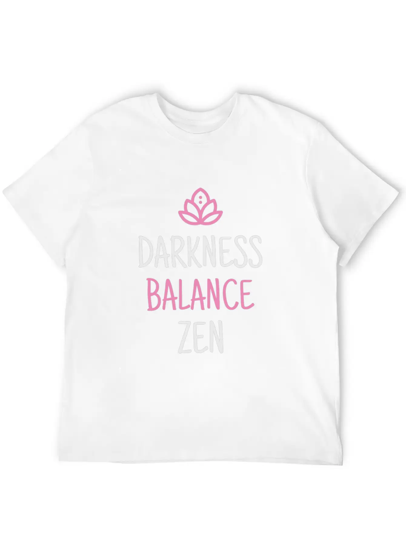 Ground Breathe Balance Aqua Yoga Basic Graphic T-Shirt – Daily Comfort In Soft Cotton
