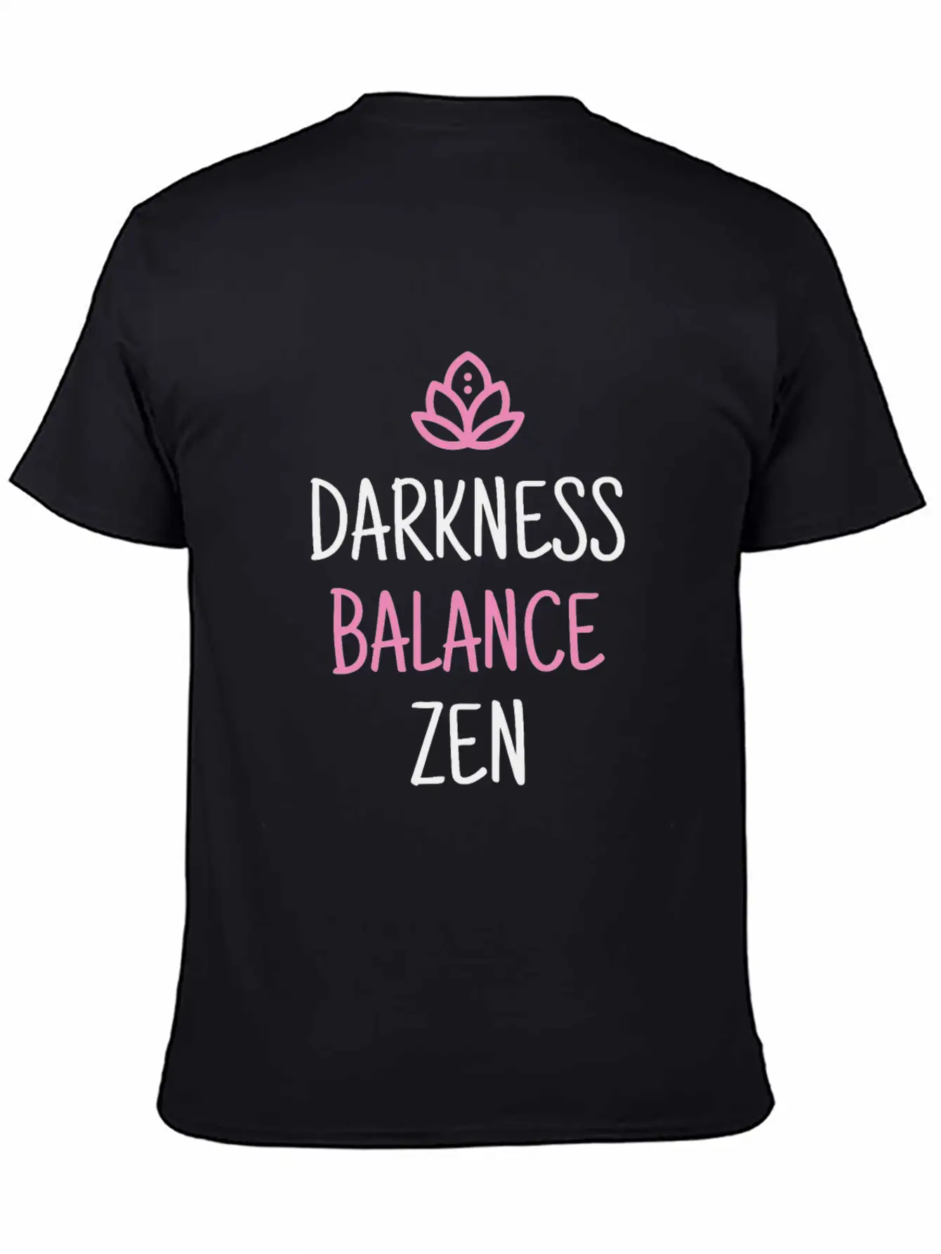 Ground Breathe Balance Aqua Yoga Basic Graphic T-Shirt – Daily Comfort In Soft Cotton