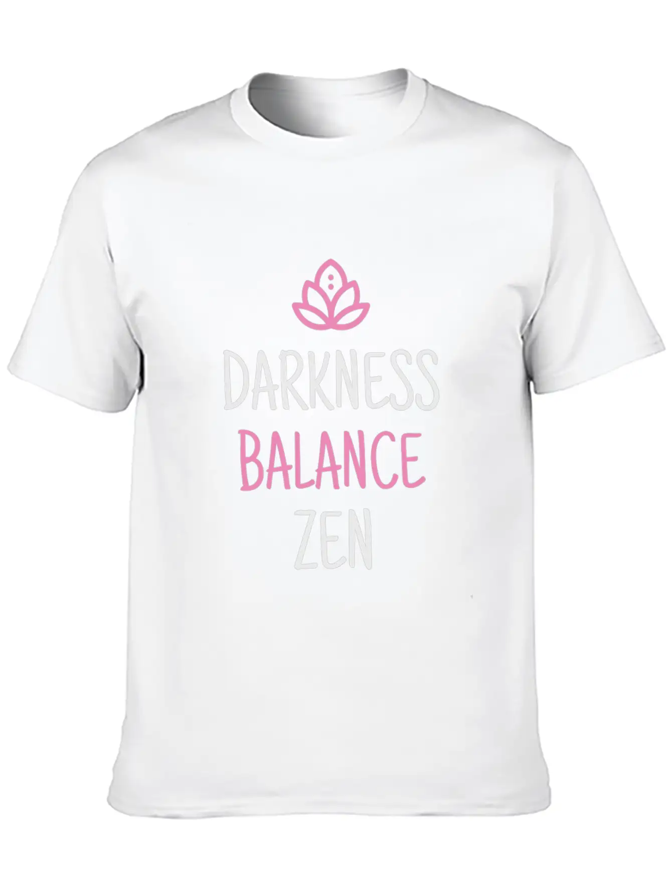 Ground Breathe Balance Aqua Yoga Basic Graphic T-Shirt – Daily Comfort In Soft Cotton