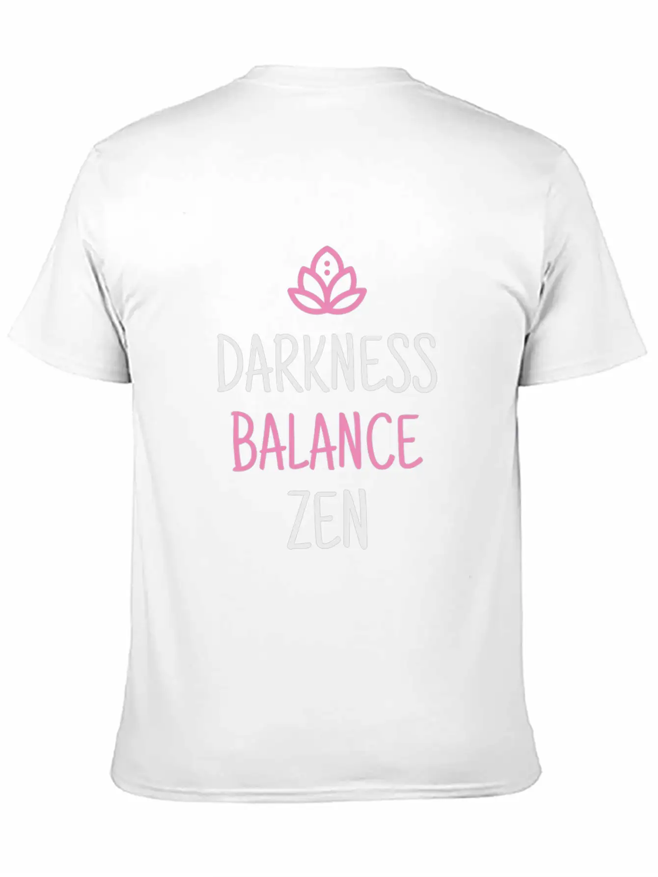 Ground Breathe Balance Aqua Yoga Basic Graphic T-Shirt – Daily Comfort In Soft Cotton