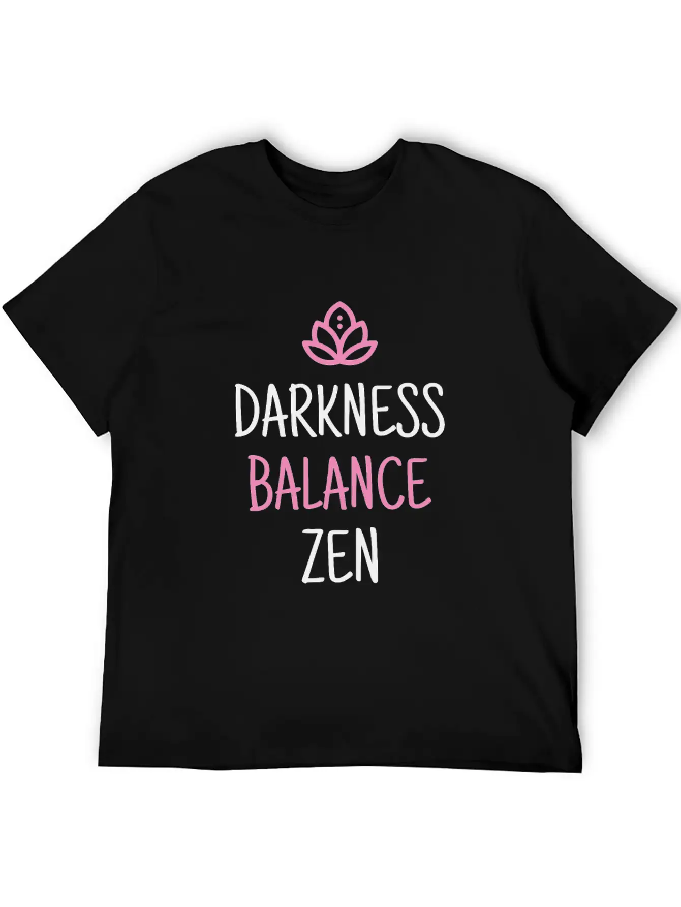 Ground Breathe Balance Aqua Yoga Basic Graphic T-Shirt – Daily Comfort In Soft Cotton