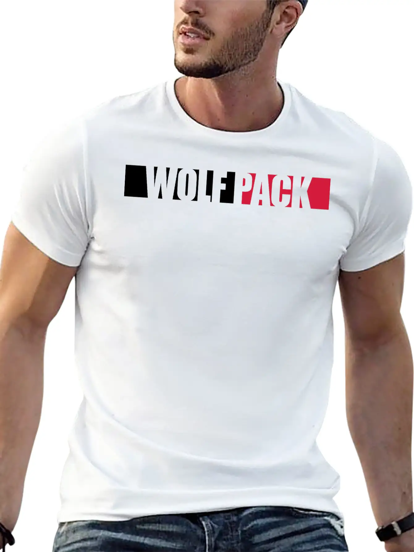 Group Wolf Pack Comfortable Minimalist Graphic Tee – Summer Style Essential