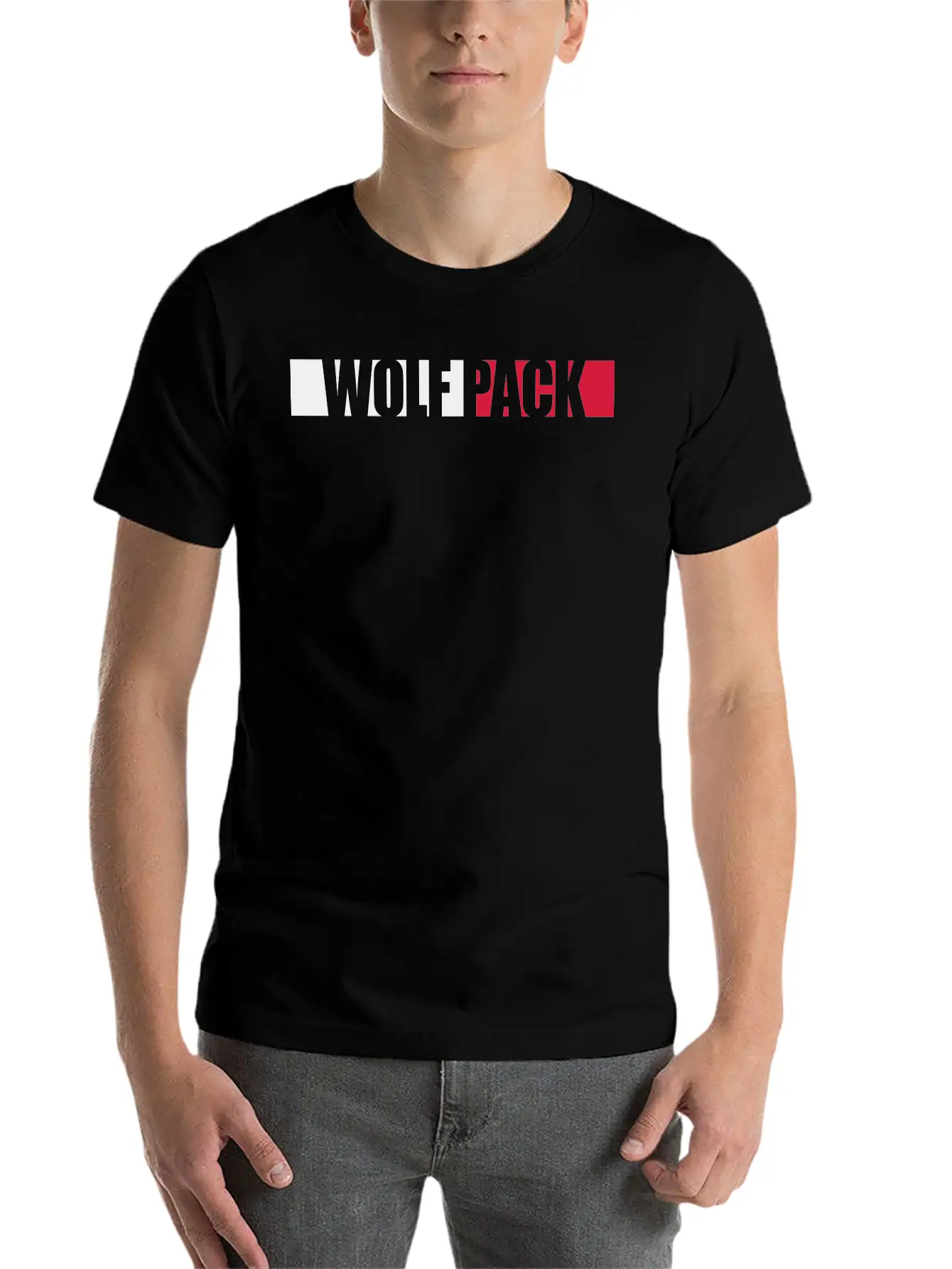 Group Wolf Pack Comfortable Minimalist Graphic Tee – Summer Style Essential