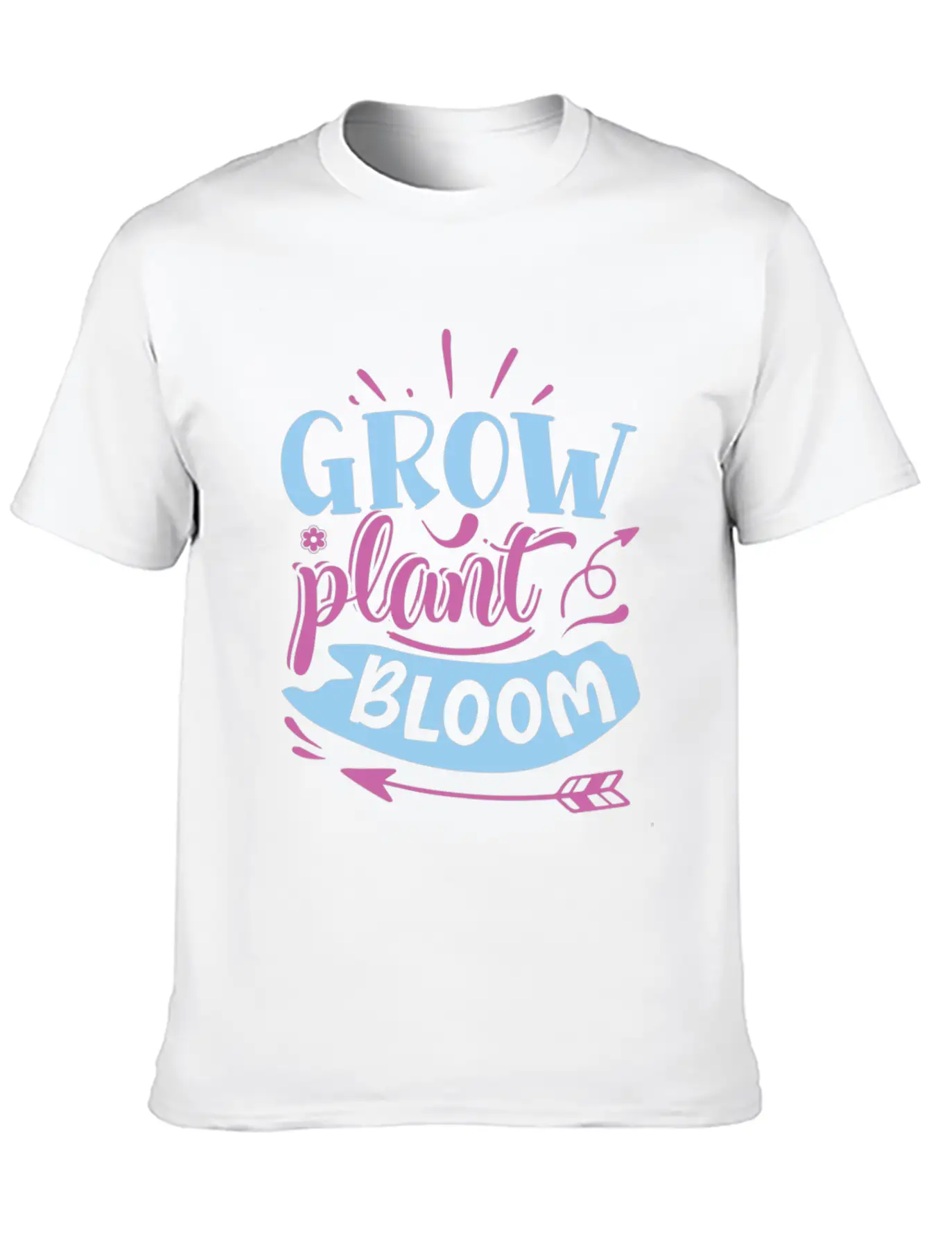 Grow Plant Bloom Stylish Everyday T-Shirt – Unisex Basic Cotton Tee