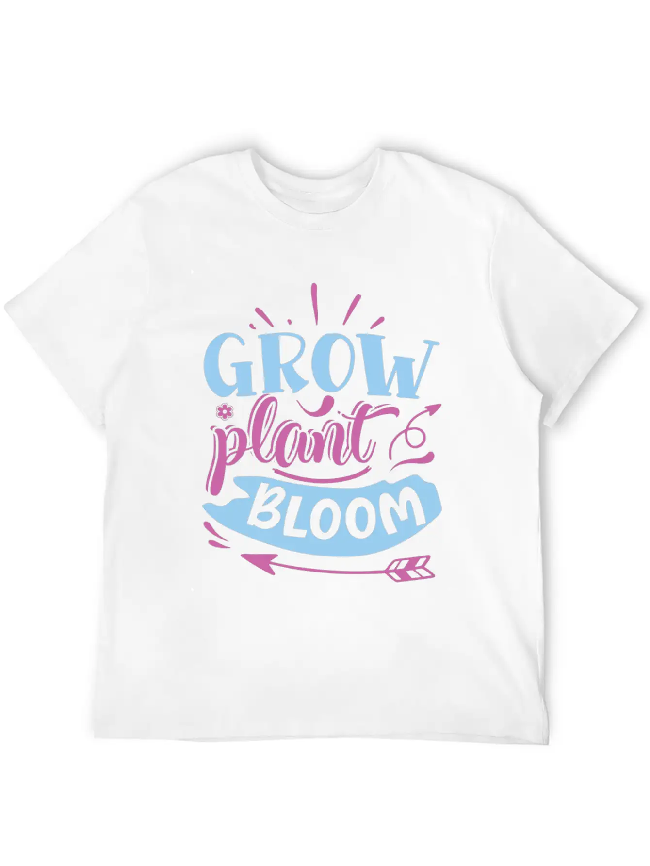 Grow Plant Bloom Stylish Everyday T-Shirt – Unisex Basic Cotton Tee