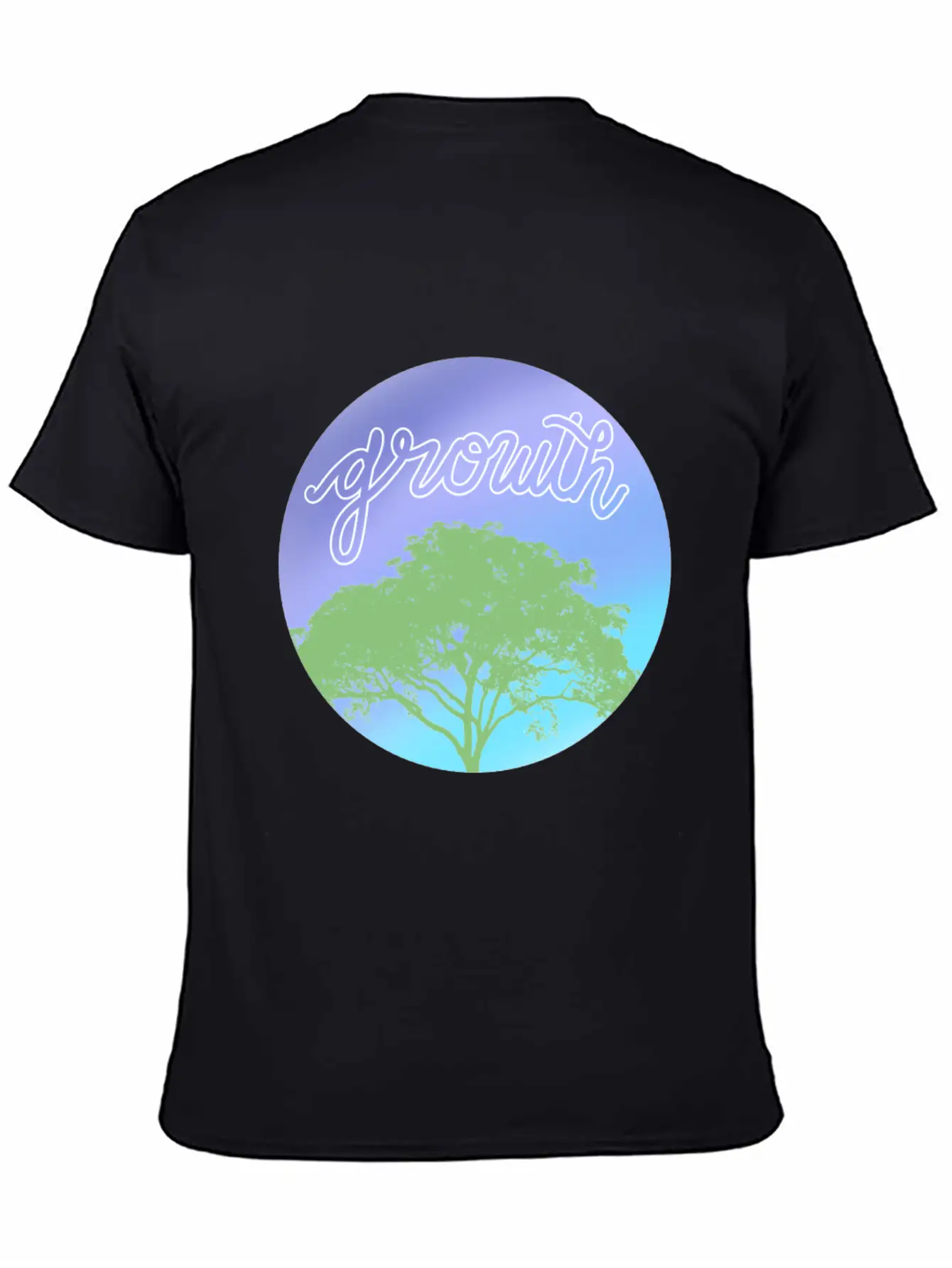 Growth Comfortable Minimalist Graphic Tee – Summer Style Essential