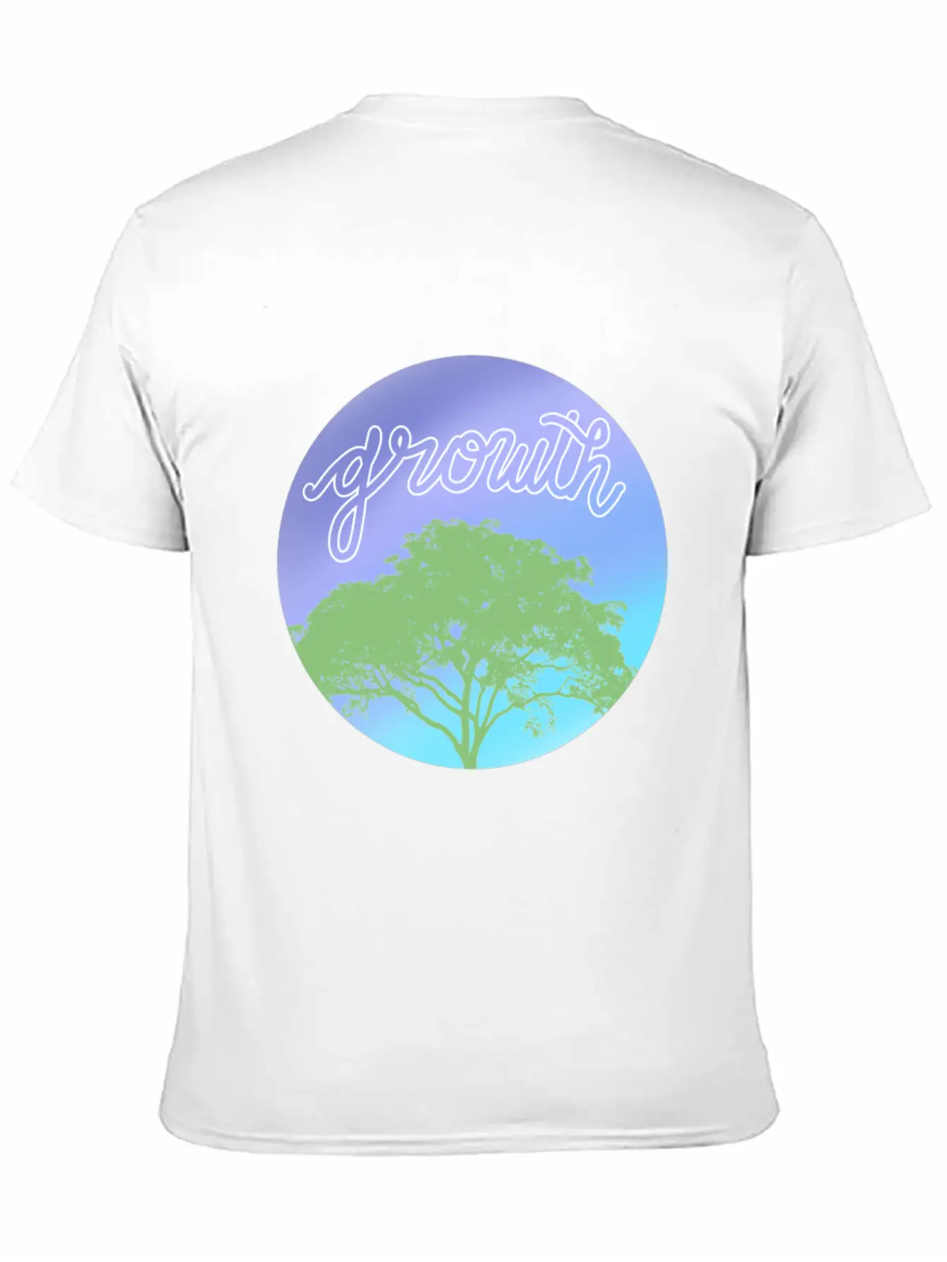 Growth Comfortable Minimalist Graphic Tee – Summer Style Essential