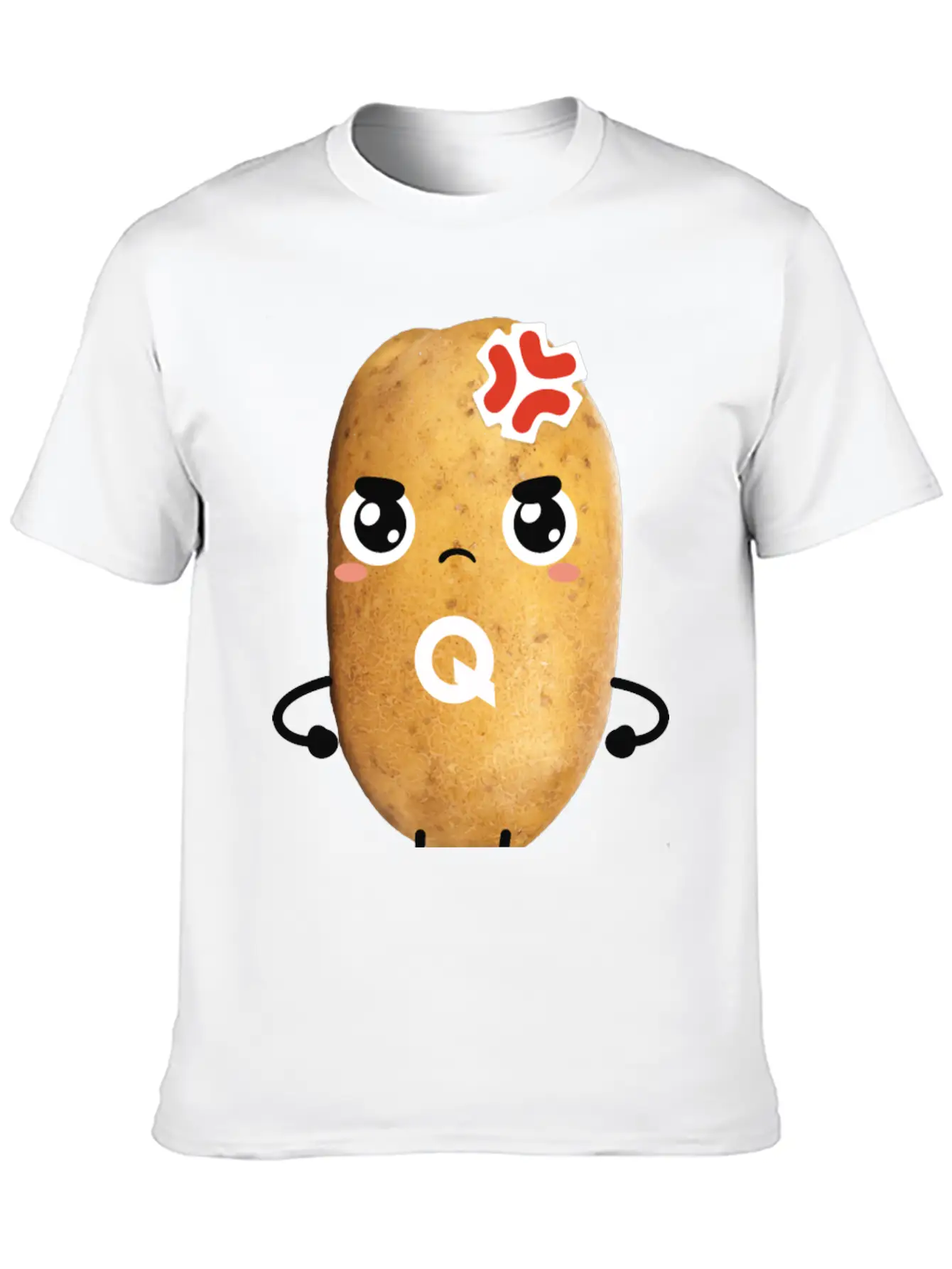 Grumpy QUARTY Basic Graphic T-Shirt – Daily Comfort In Soft Cotton