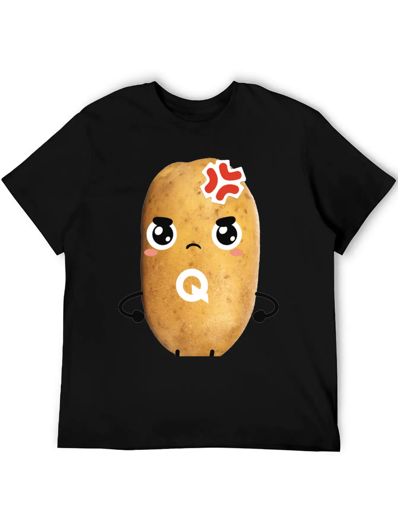 Grumpy QUARTY Basic Graphic T-Shirt – Daily Comfort In Soft Cotton